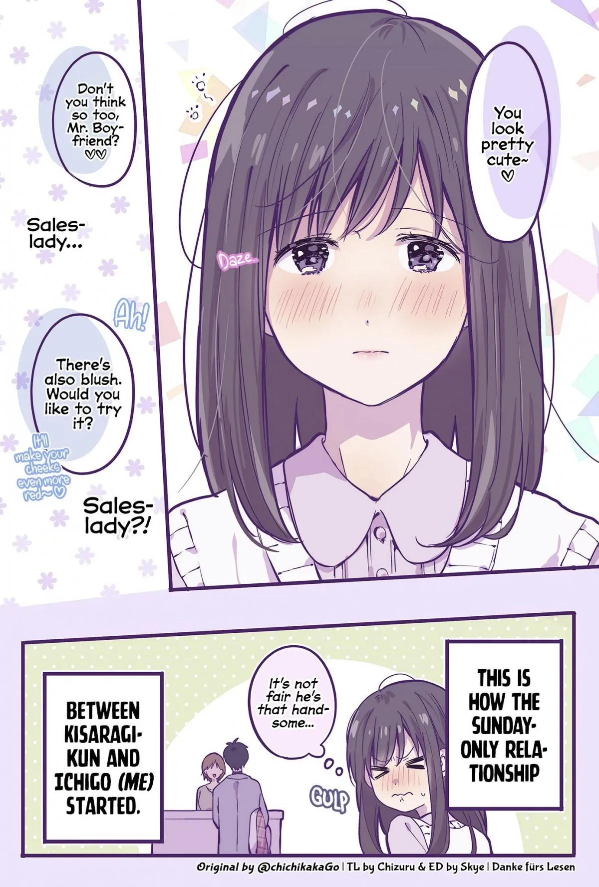 A first-year high school boy whose hobby is cross-dressing Chapter 5 page 8 - 