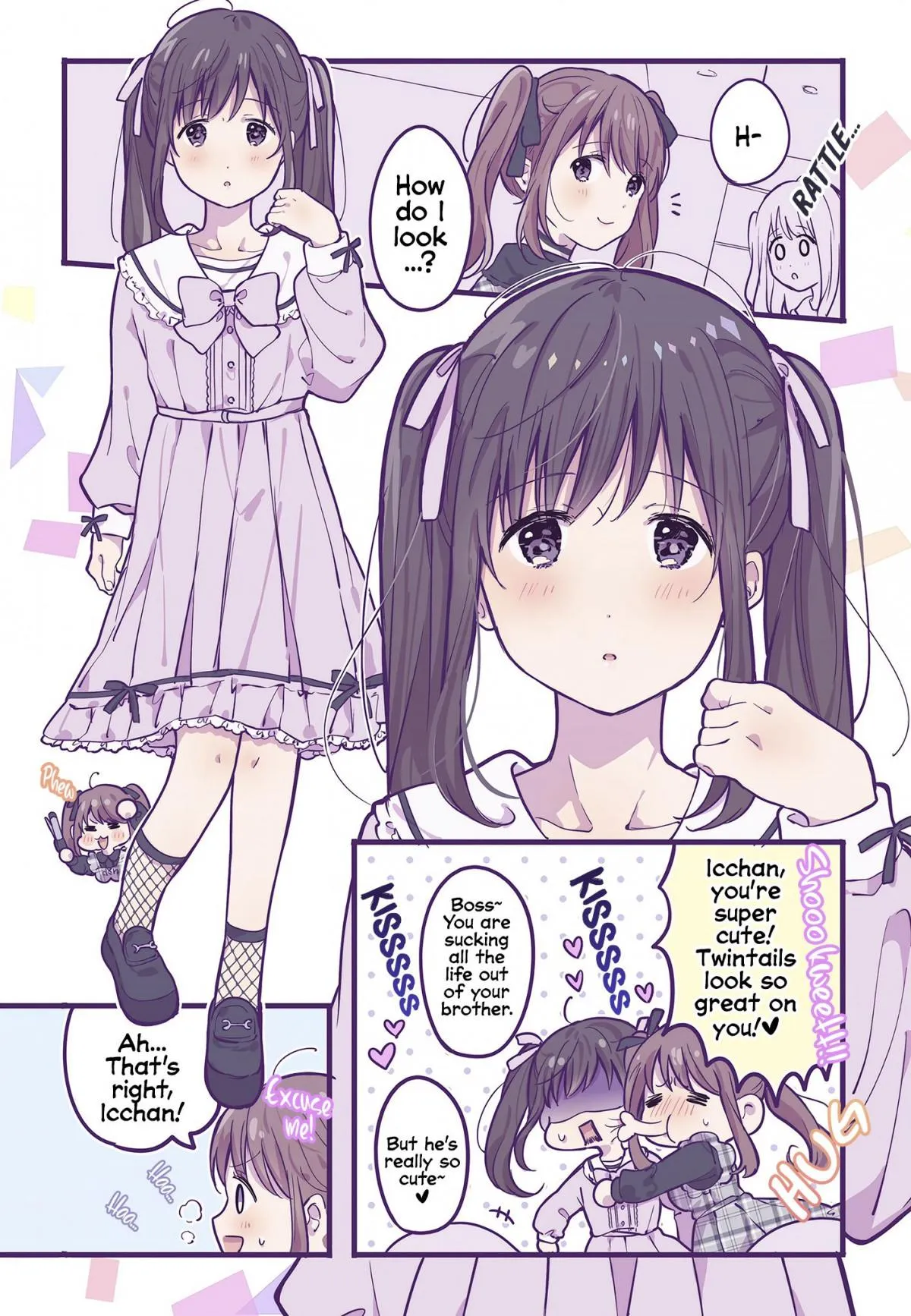 A first-year high school boy whose hobby is cross-dressing Chapter 6 page 3 - 