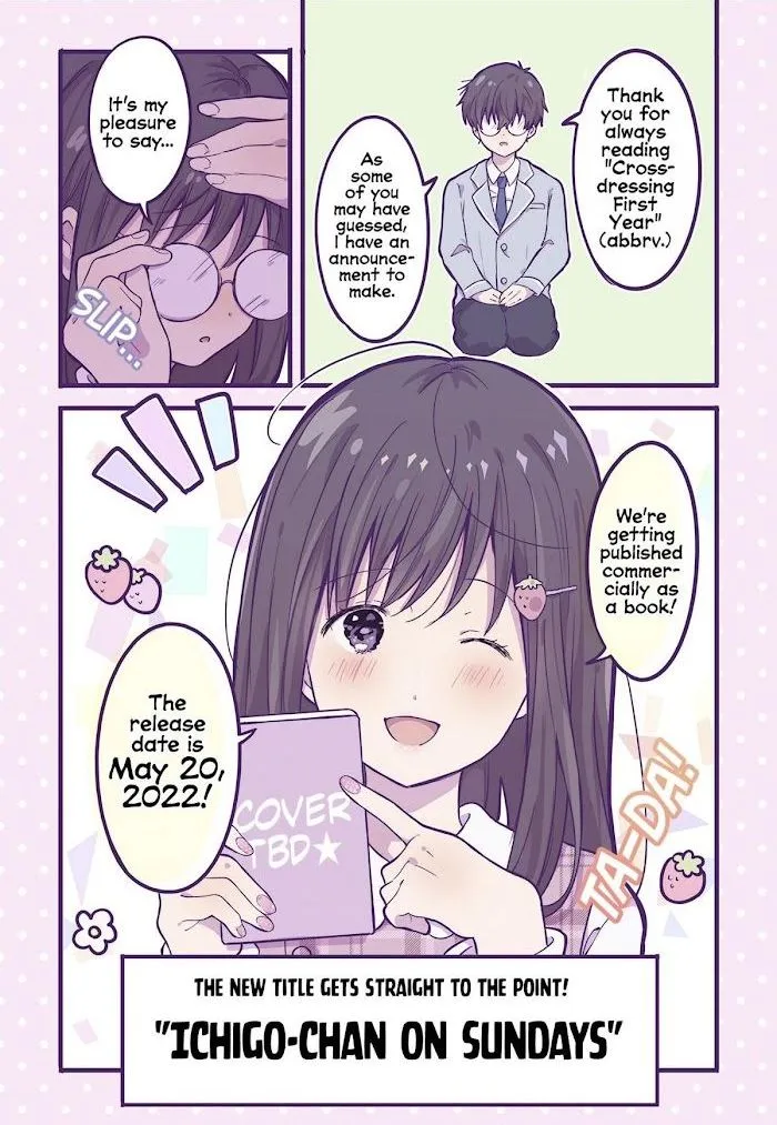 A first-year high school boy whose hobby is cross-dressing Chapter 9.5 page 1 - 