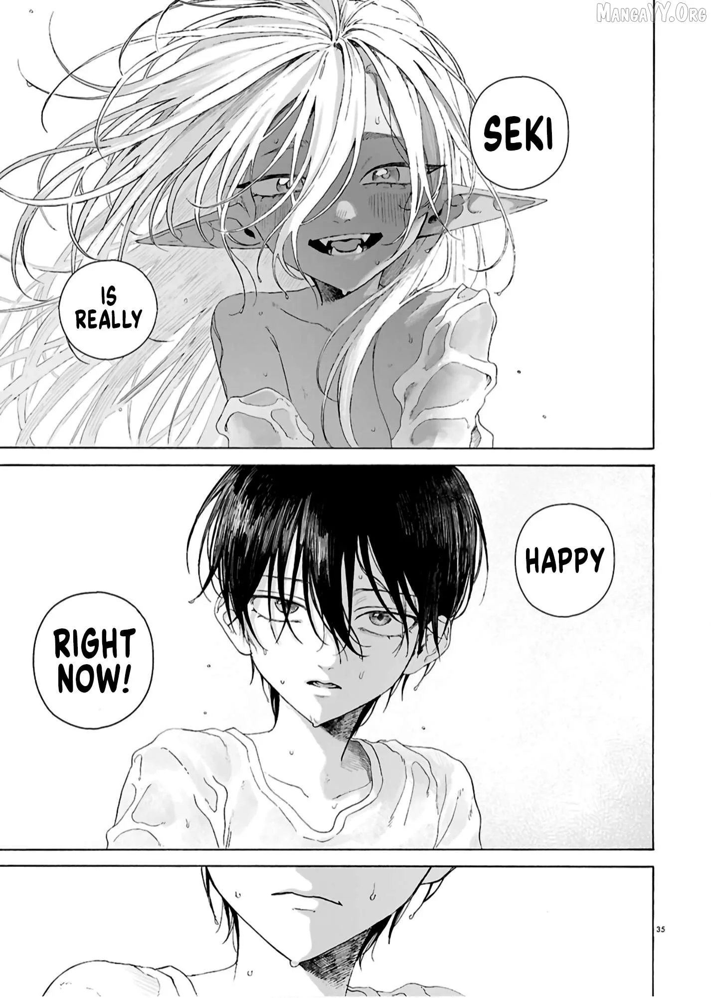 A Flower Bouquet of Entrails Chapter 2 page 35 - 
