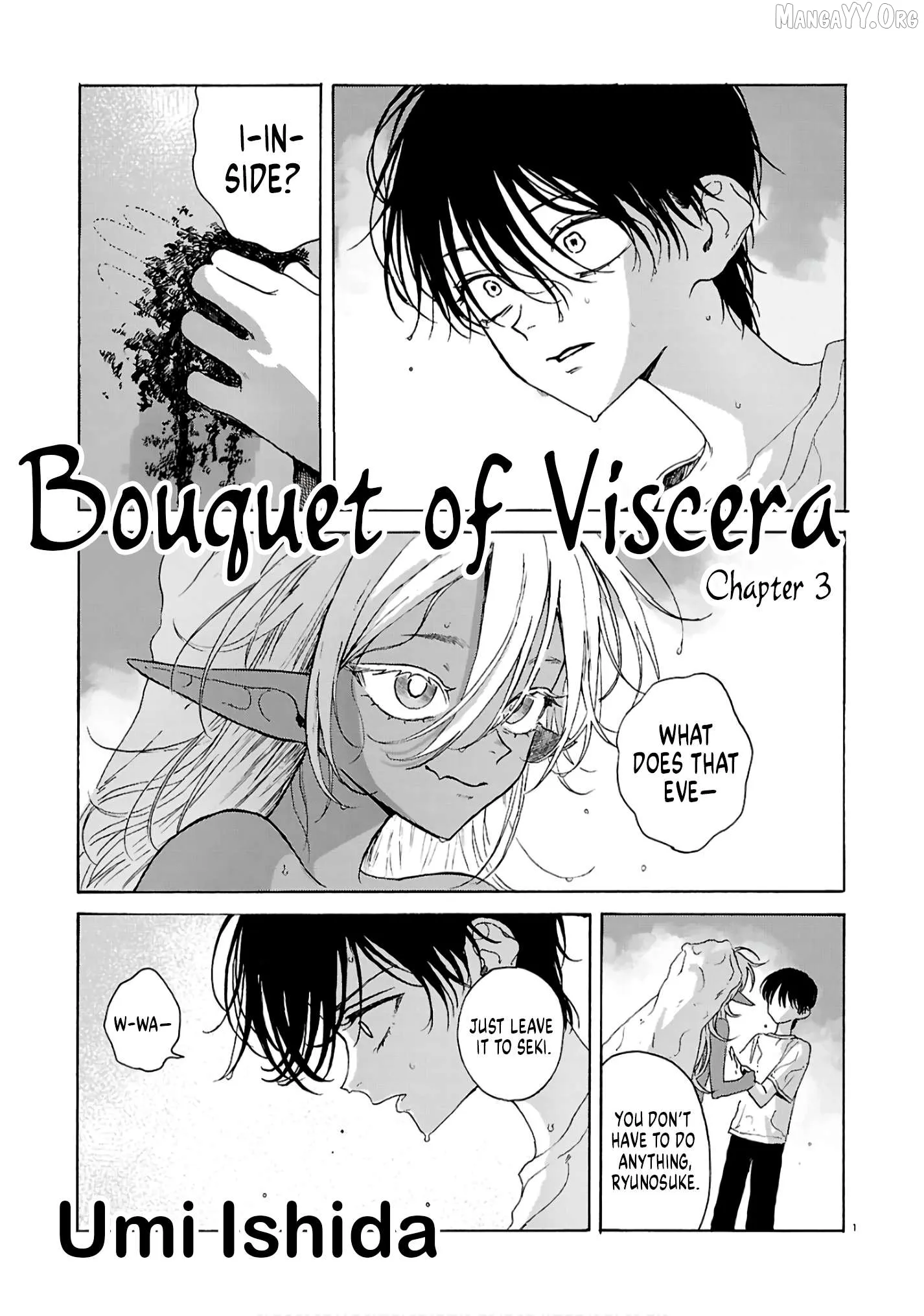 A Flower Bouquet of Entrails Chapter 3 page 1 - 