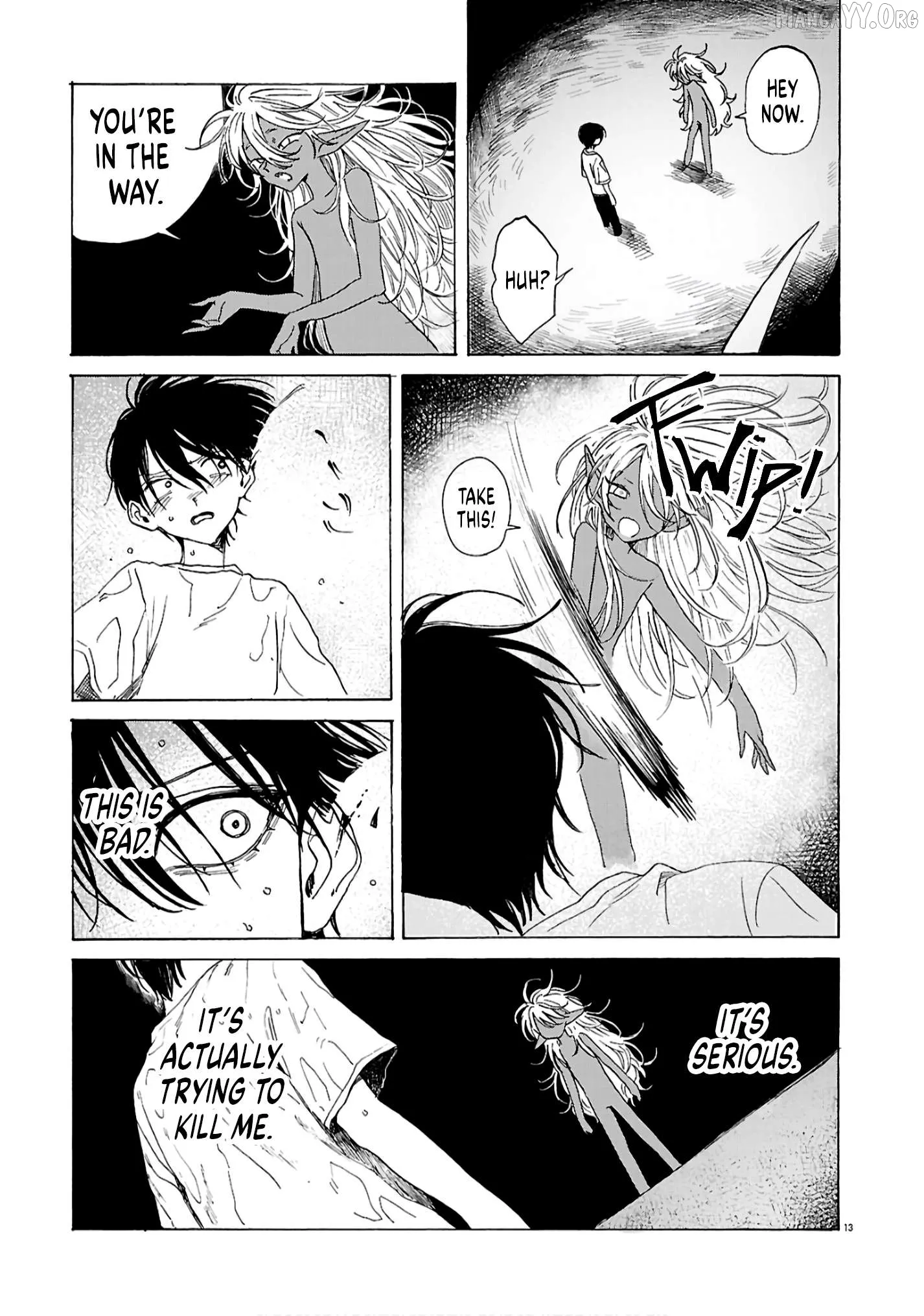 A Flower Bouquet of Entrails Chapter 3 page 13 - 