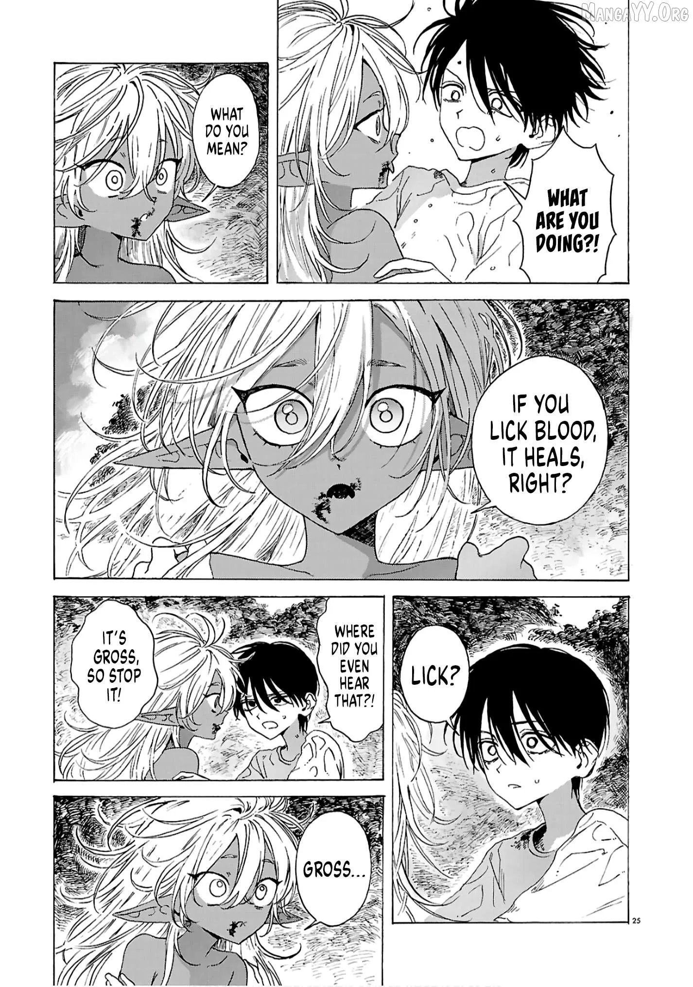 A Flower Bouquet of Entrails Chapter 3 page 25 - 