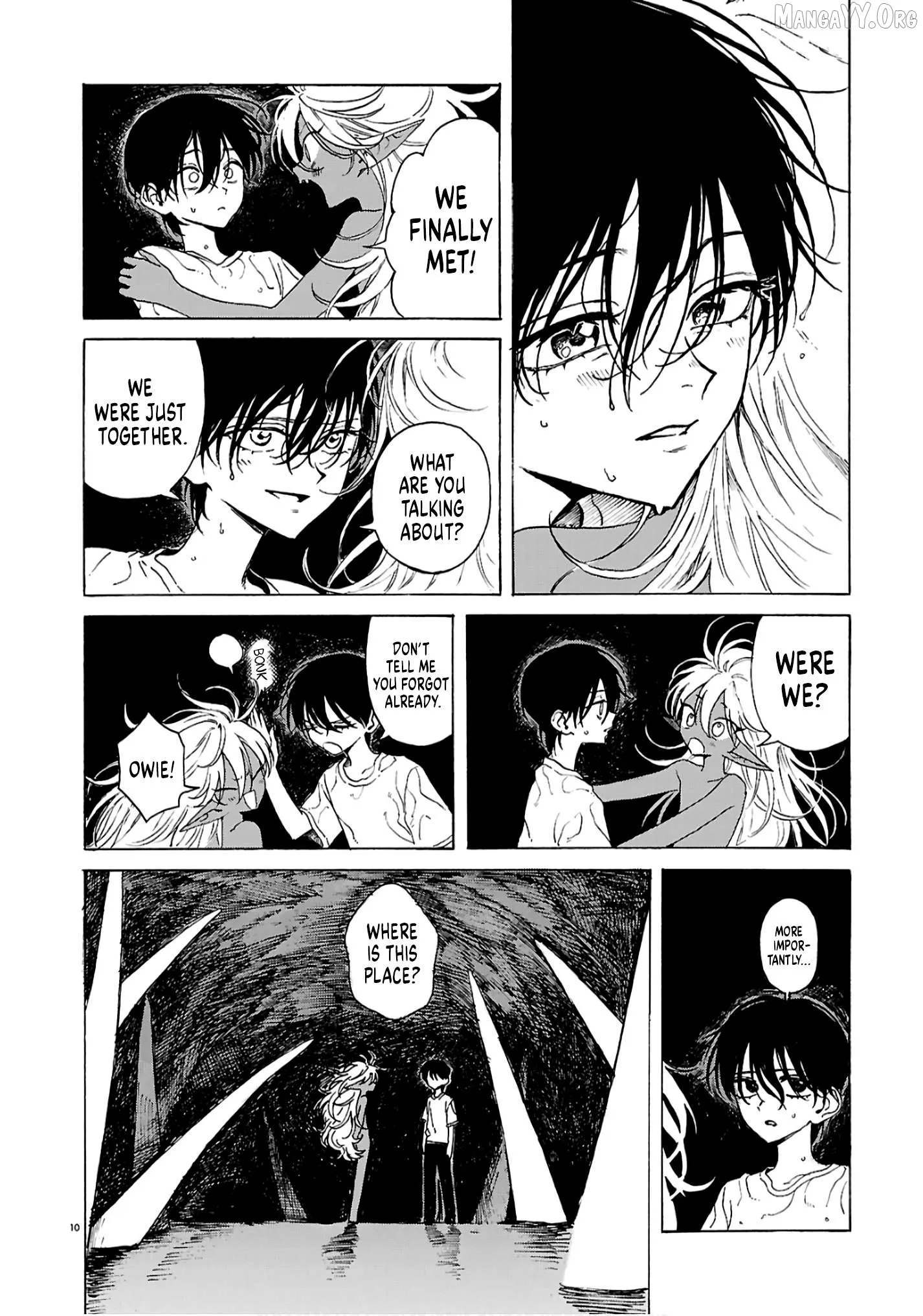 A Flower Bouquet of Entrails Chapter 3 page 10 - 
