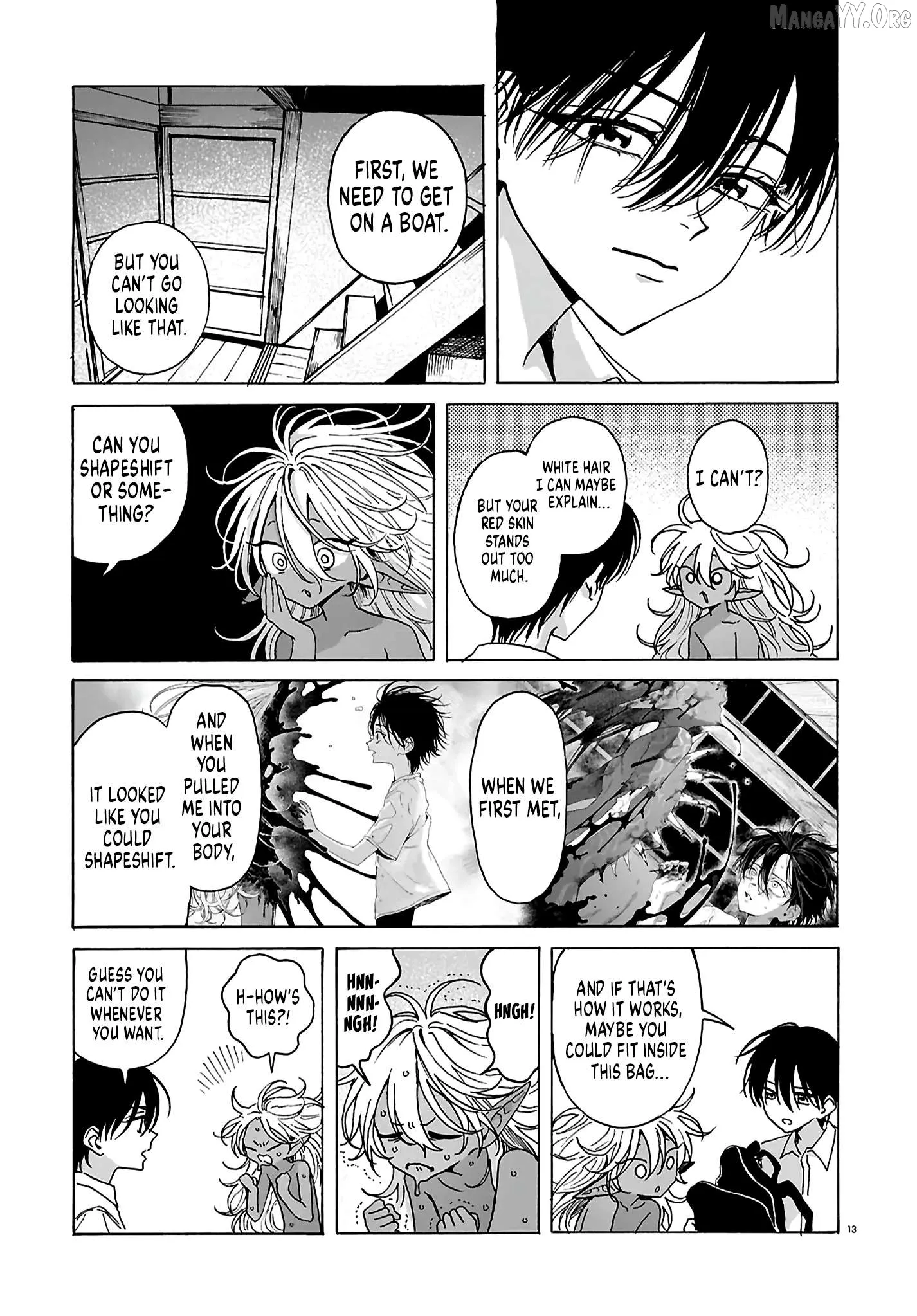 A Flower Bouquet of Entrails Chapter 4 page 13 - 