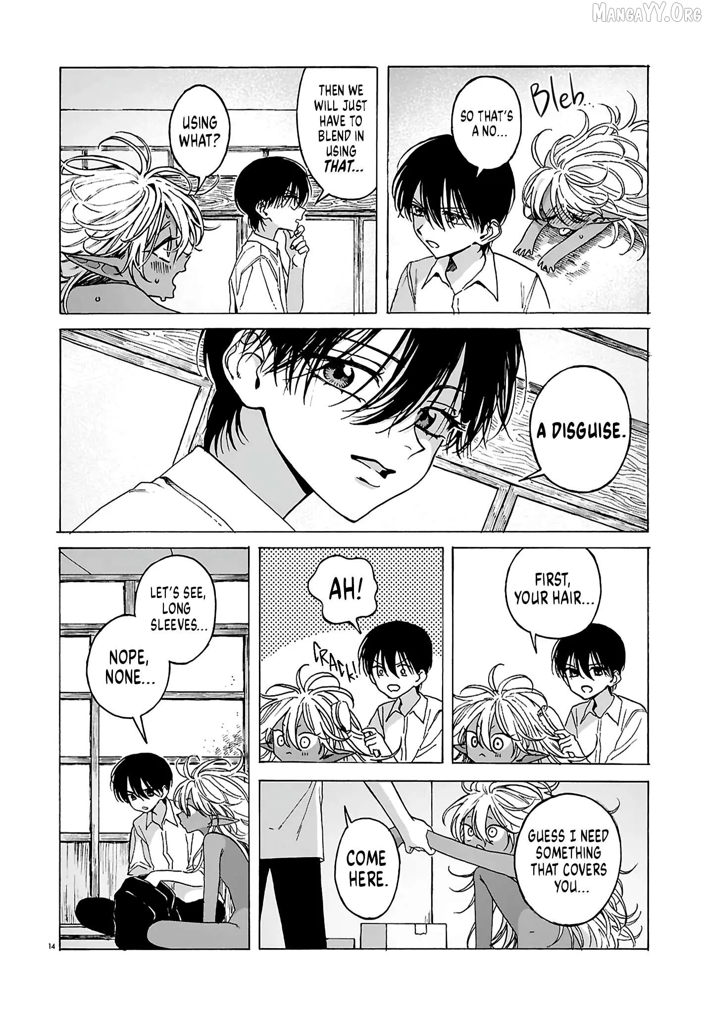 A Flower Bouquet of Entrails Chapter 4 page 14 - 