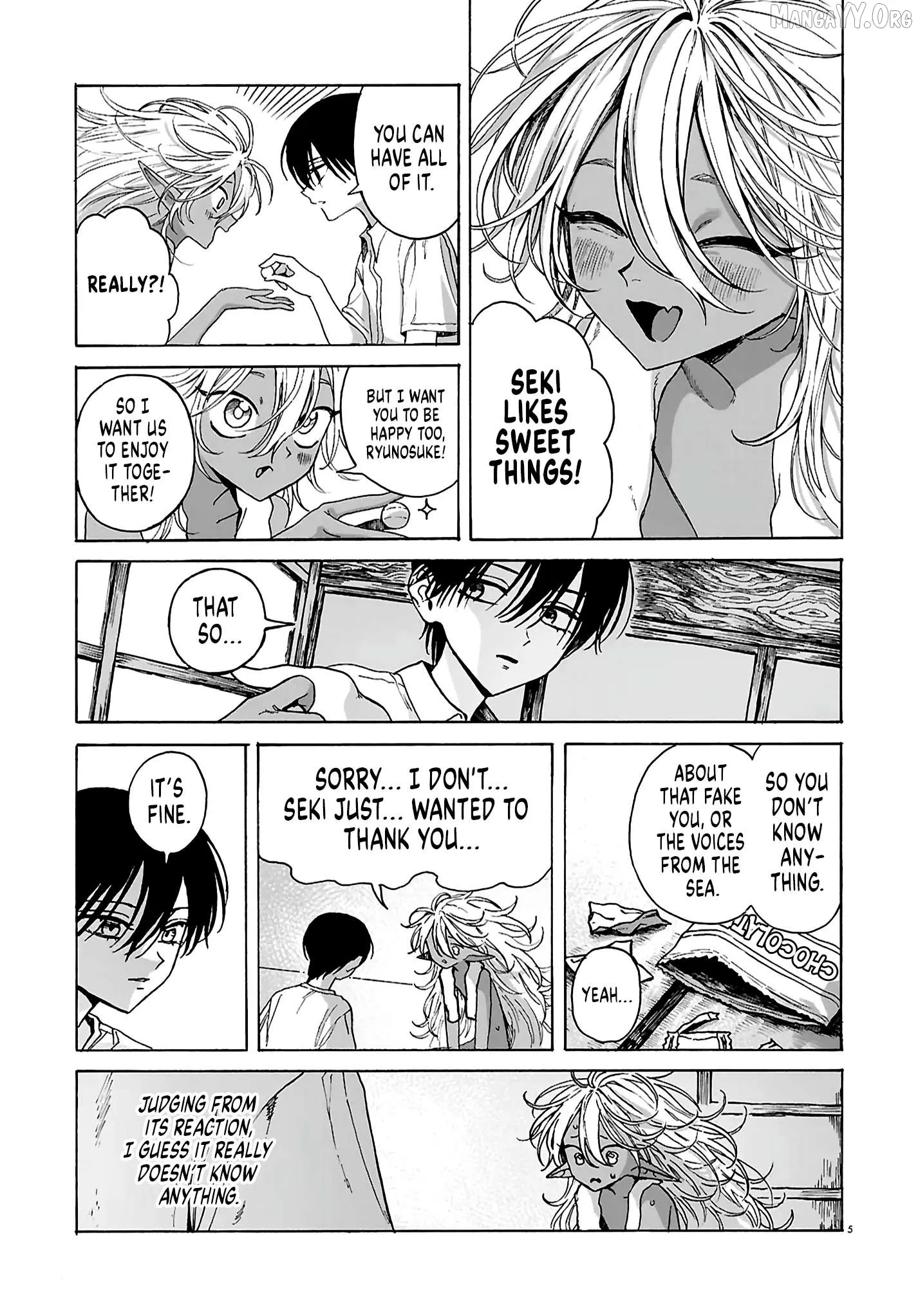 A Flower Bouquet of Entrails Chapter 4 page 5 - 