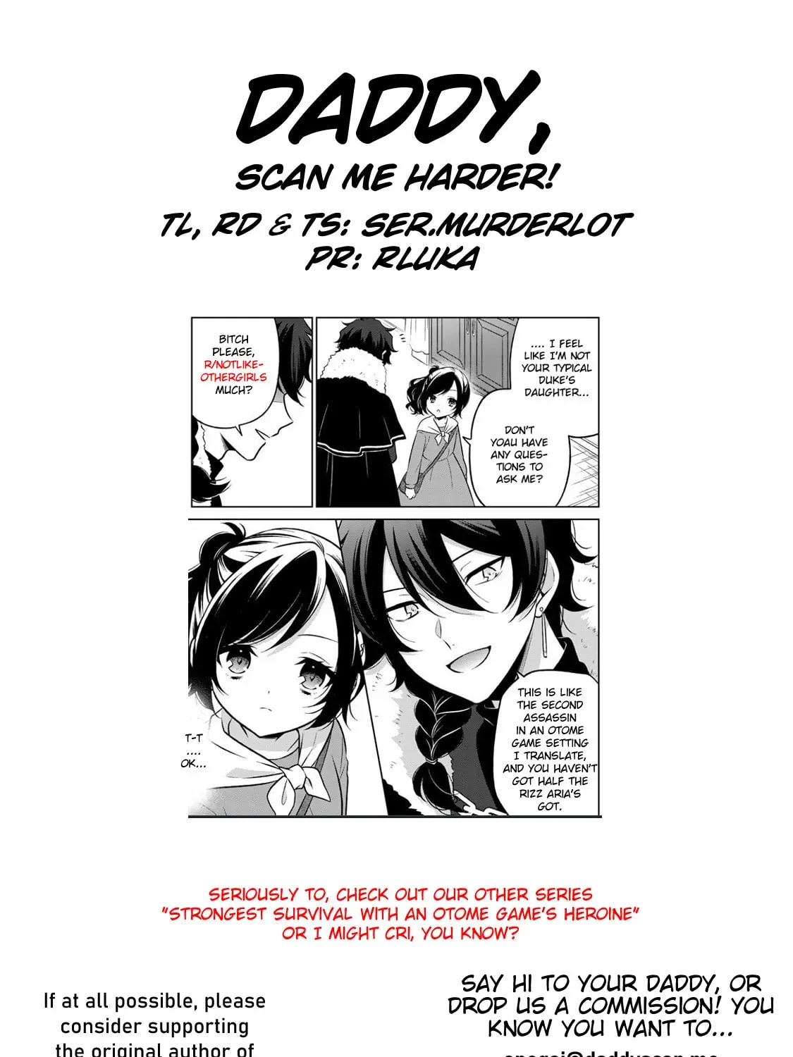 A Former Assassin Was Reborn as a Blue-Hooded Daughter Chapter 1.1 page 12 - 