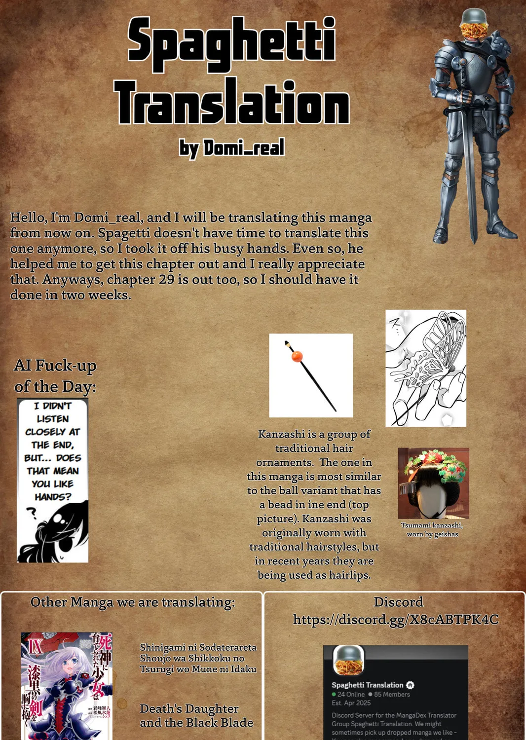 A Former Assassin Was Reborn as a Blue-Hooded Daughter Chapter 28 page 25 - 