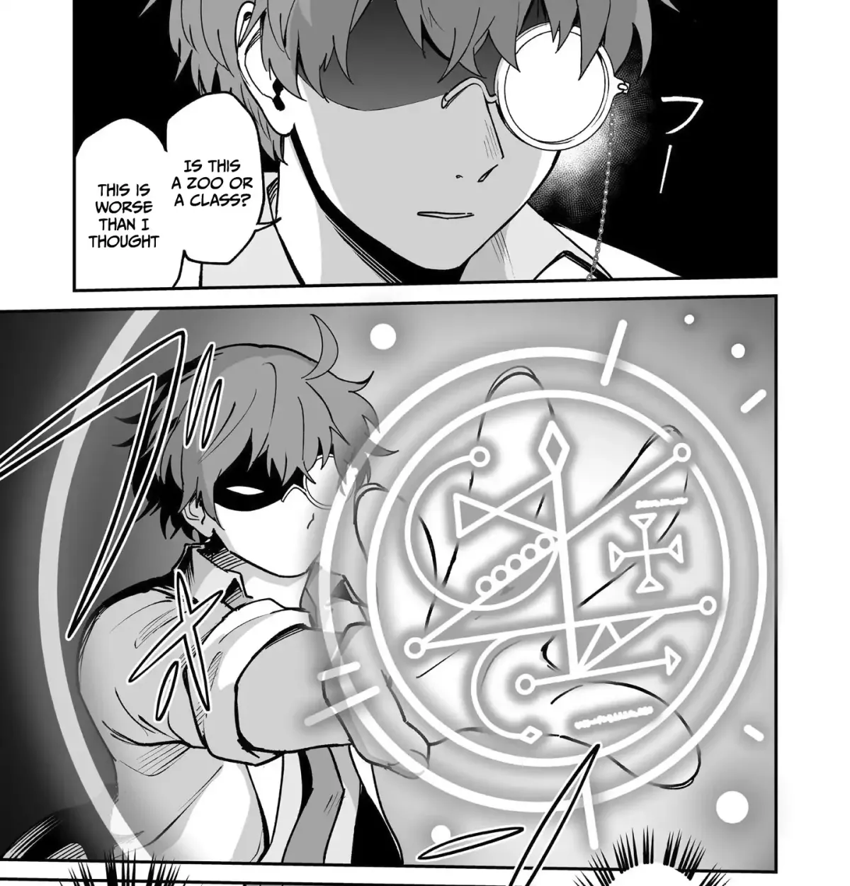A former teacher reborn in another world save a collapsing magic academy as a substitute teacher Chapter 1.1 page 12 - 