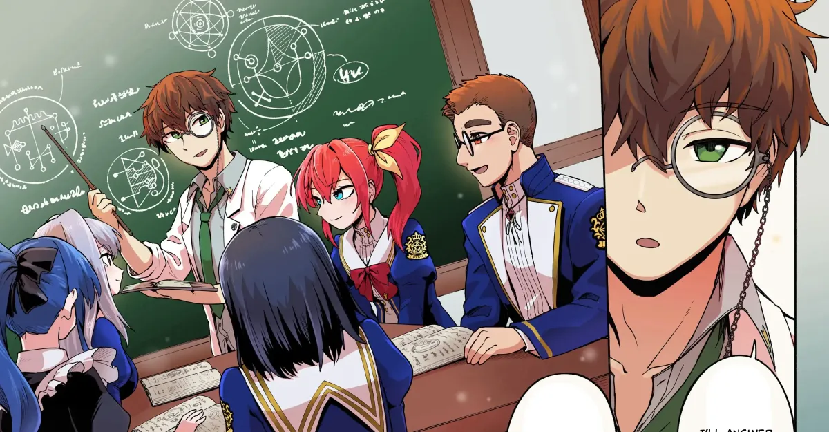 A former teacher reborn in another world save a collapsing magic academy as a substitute teacher Chapter 1.1 page 4 - 