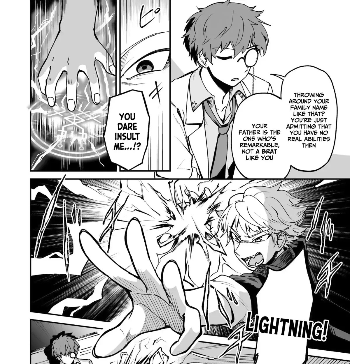 A former teacher reborn in another world save a collapsing magic academy as a substitute teacher Chapter 1.2 page 12 - 