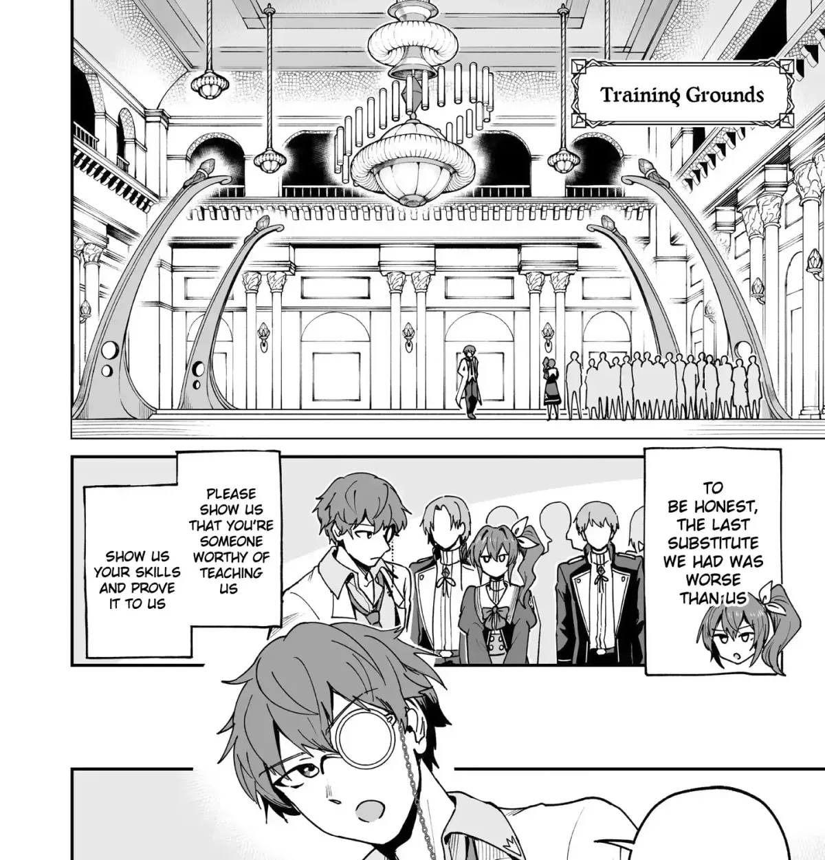 A former teacher reborn in another world save a collapsing magic academy as a substitute teacher Chapter 1.2 page 20 - 