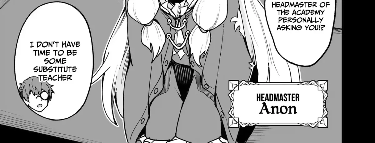 A former teacher reborn in another world save a collapsing magic academy as a substitute teacher Chapter 1.2 page 3 - 