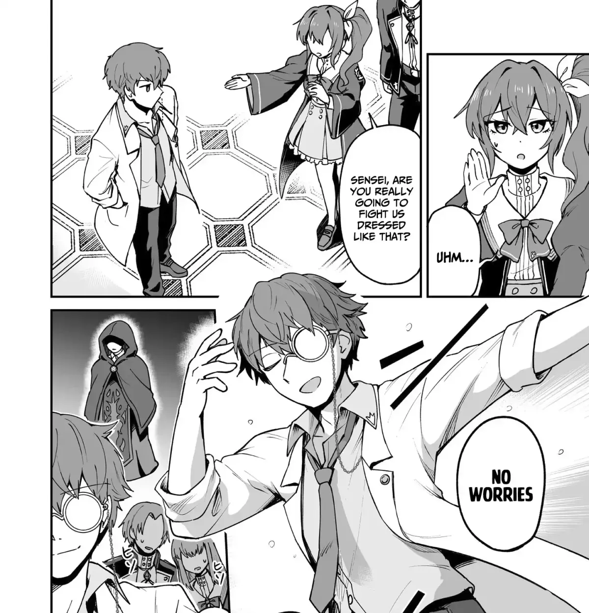 A former teacher reborn in another world save a collapsing magic academy as a substitute teacher Chapter 1.2 page 24 - 
