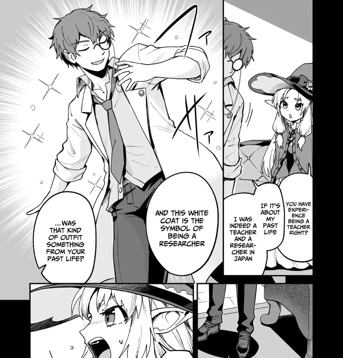 A former teacher reborn in another world save a collapsing magic academy as a substitute teacher Chapter 1.2 page 4 - 