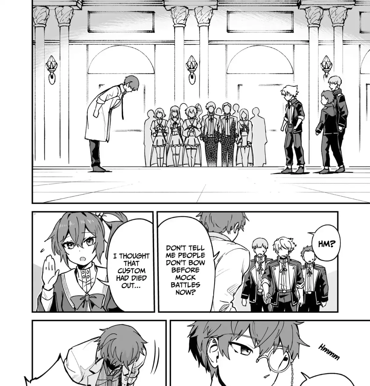 A former teacher reborn in another world save a collapsing magic academy as a substitute teacher Chapter 1.2 page 32 - 