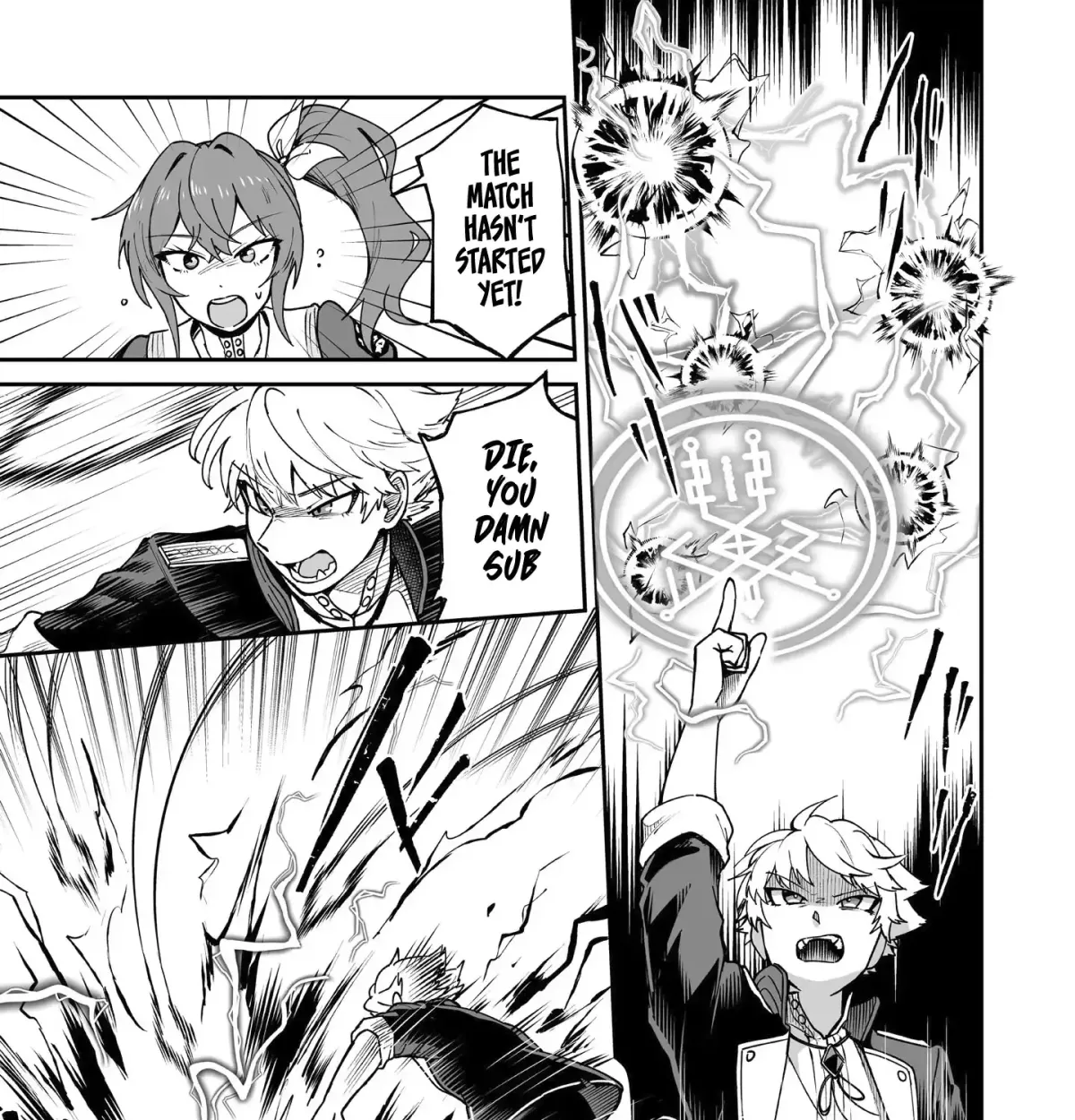 A former teacher reborn in another world save a collapsing magic academy as a substitute teacher Chapter 1.2 page 34 - 