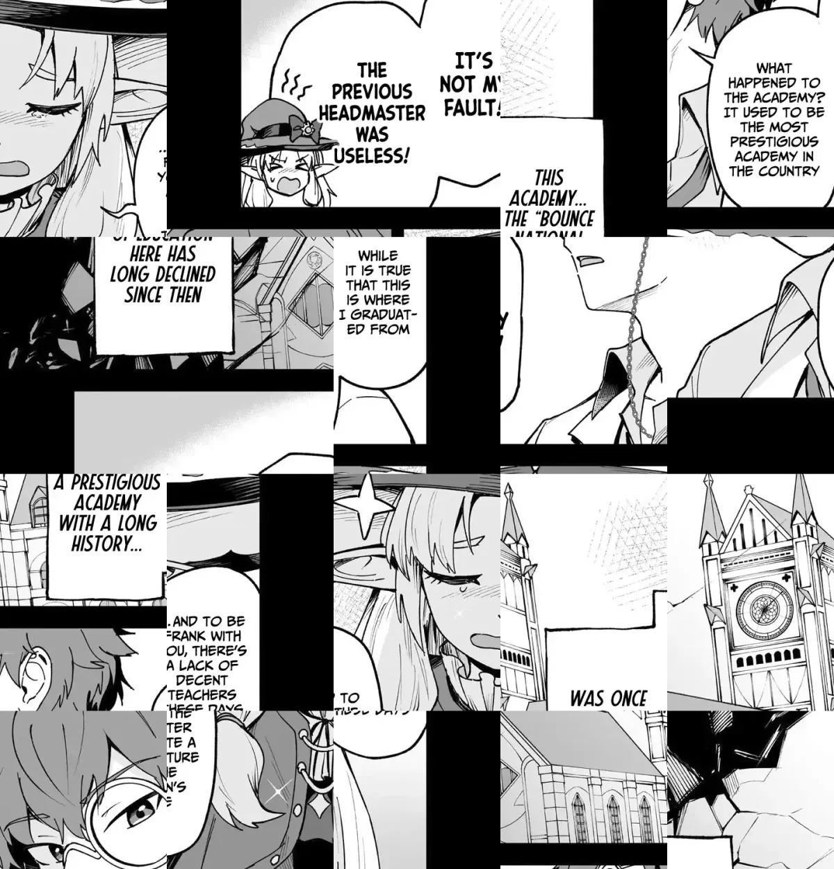 A former teacher reborn in another world save a collapsing magic academy as a substitute teacher Chapter 1.2 page 6 - 