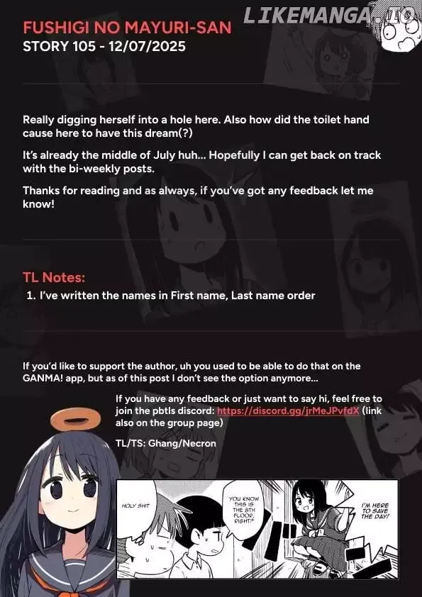 A Girl Gets on with Wonder Chapter 105 page 5 - 