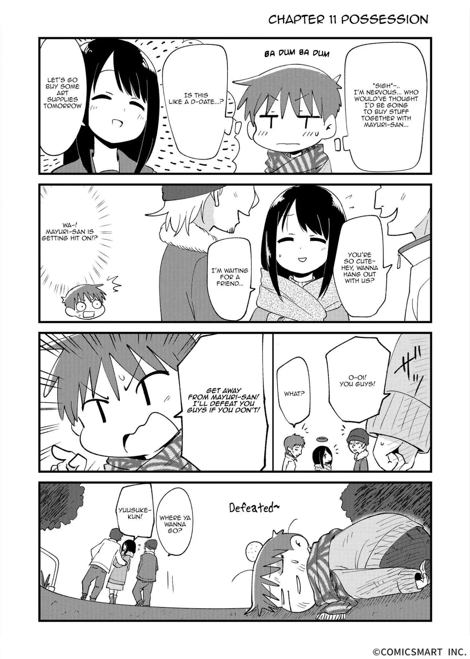 A Girl Gets on with Wonder Chapter 11 page 1 - 