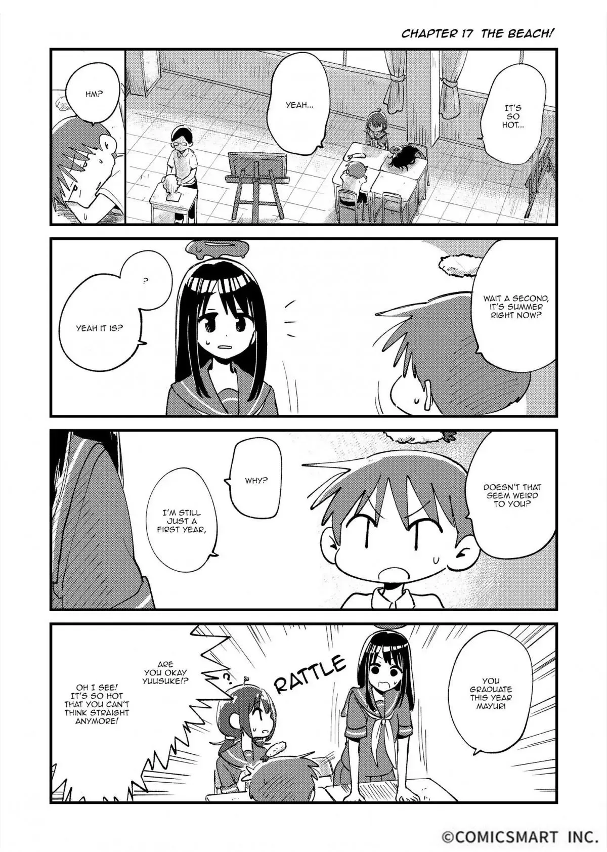 A Girl Gets on with Wonder Chapter 17 page 1 - 