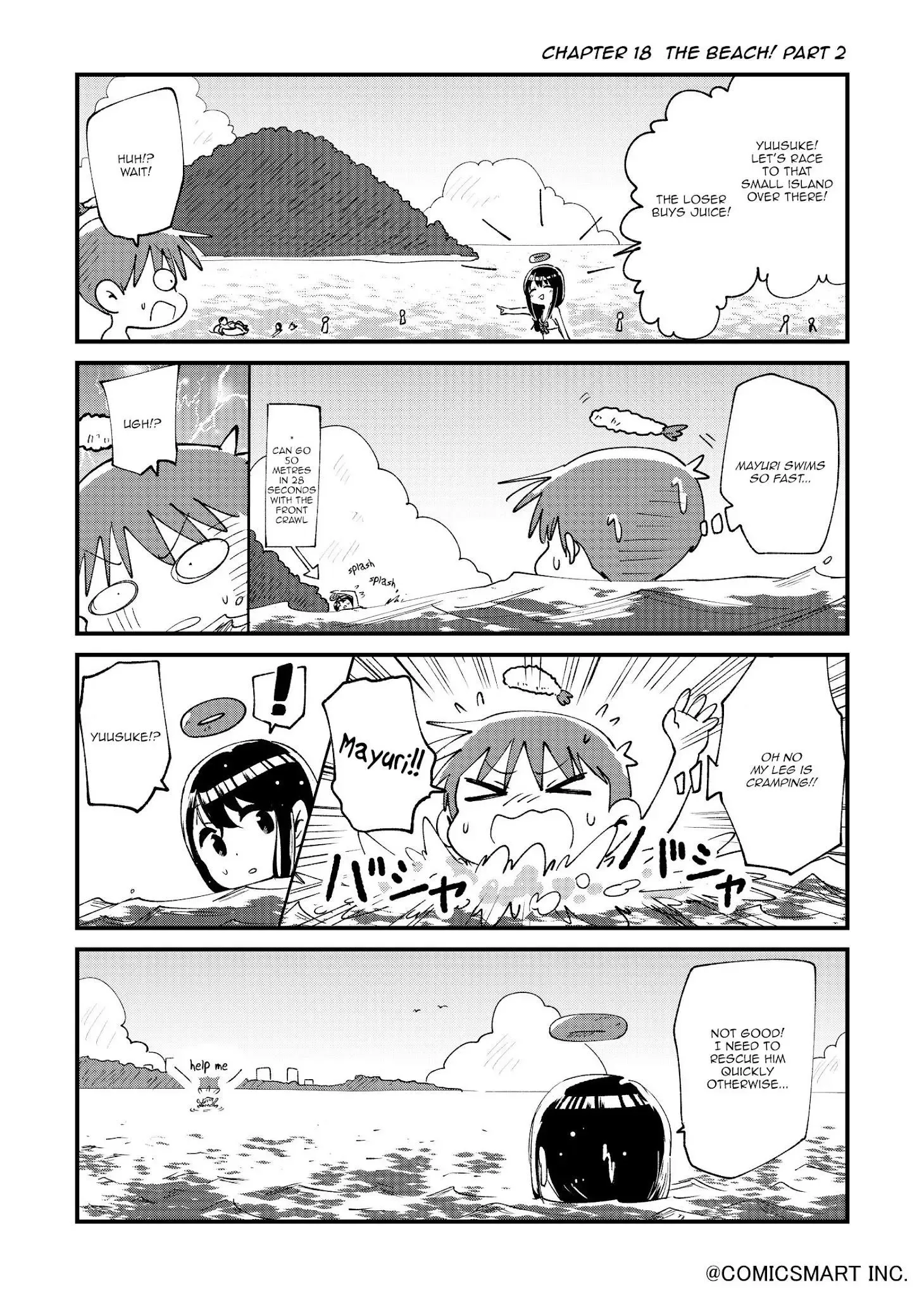A Girl Gets on with Wonder Chapter 18 page 1 - 