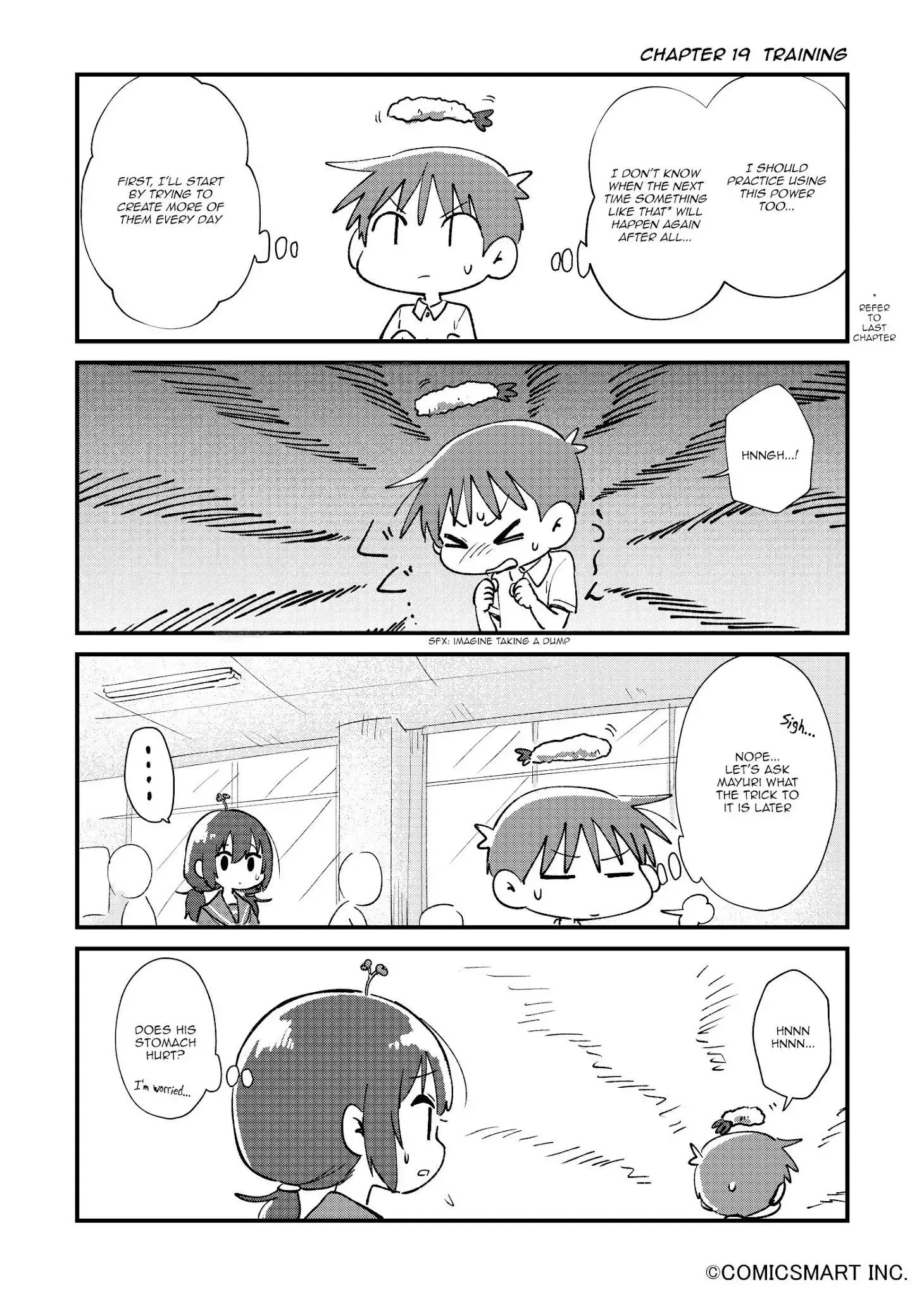 A Girl Gets on with Wonder Chapter 19 page 1 - 