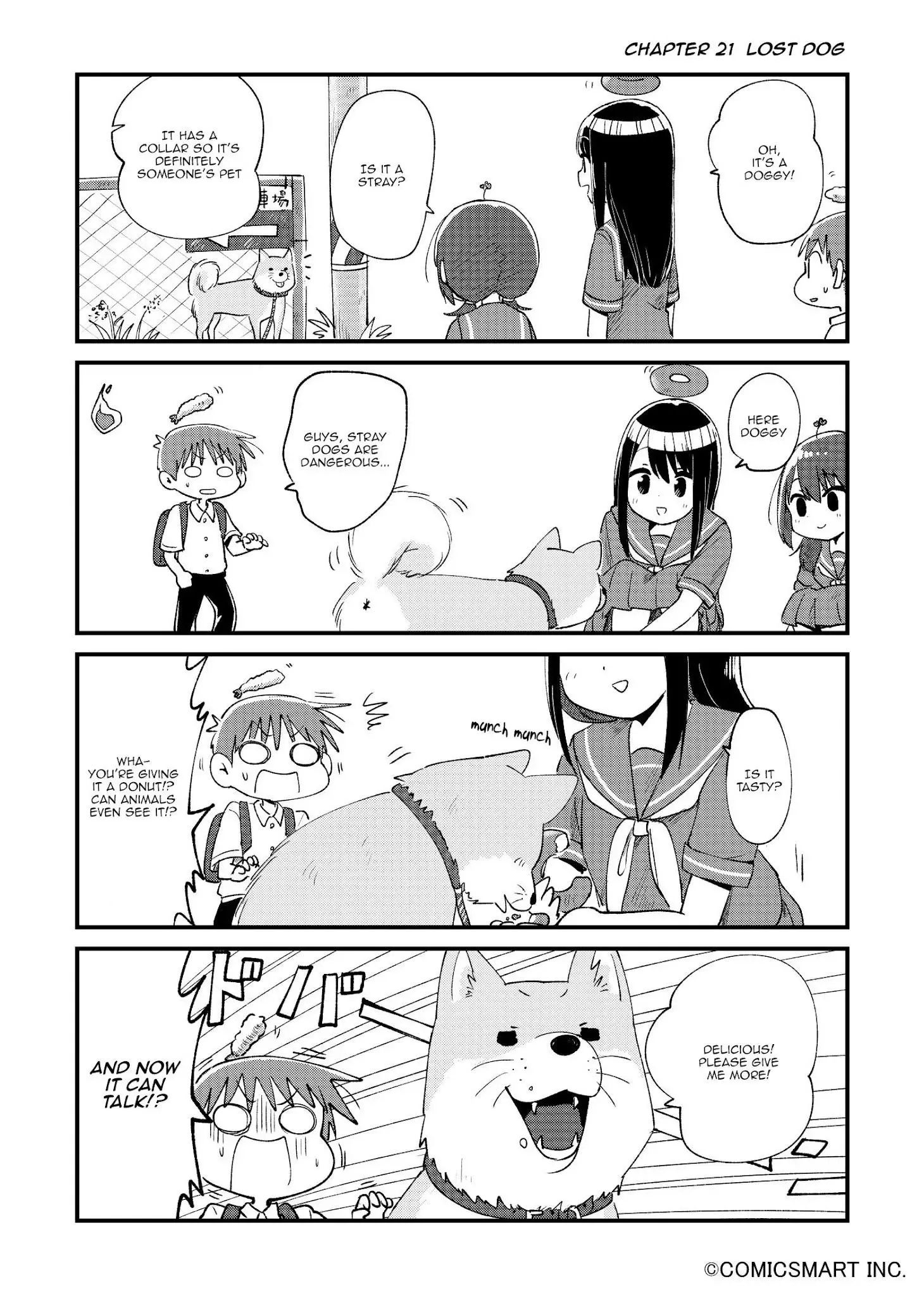A Girl Gets on with Wonder Chapter 21 page 1 - 