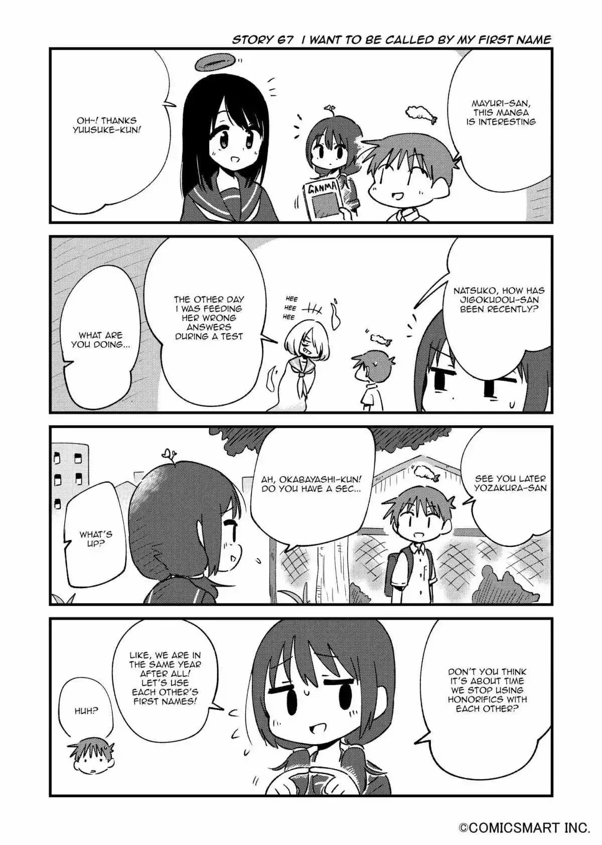 A Girl Gets on with Wonder Chapter 67 page 1 - 