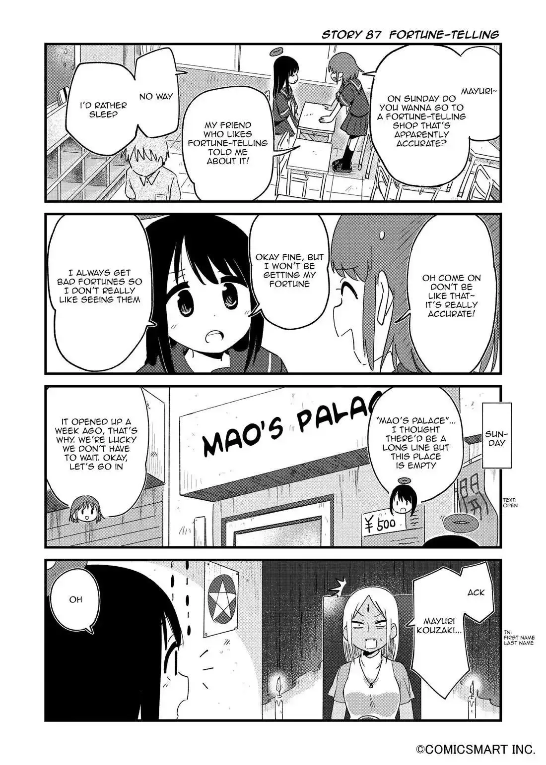A Girl Gets on with Wonder Chapter 87 page 1 - 