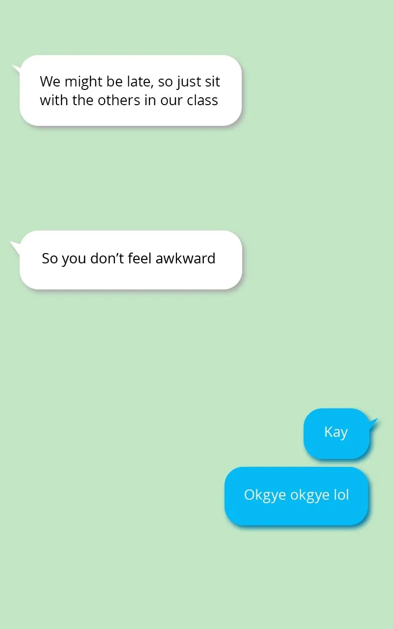 A Group Chat Without Me Chapter 27 page 8 - 