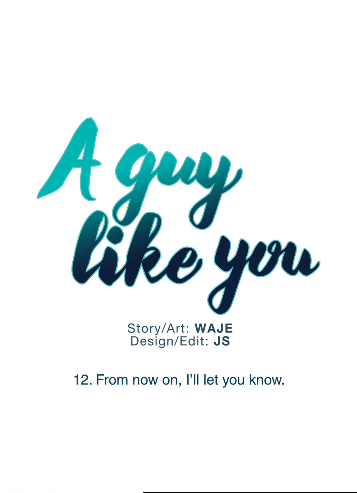 A Guy Like You Chapter 13 page 1 - 