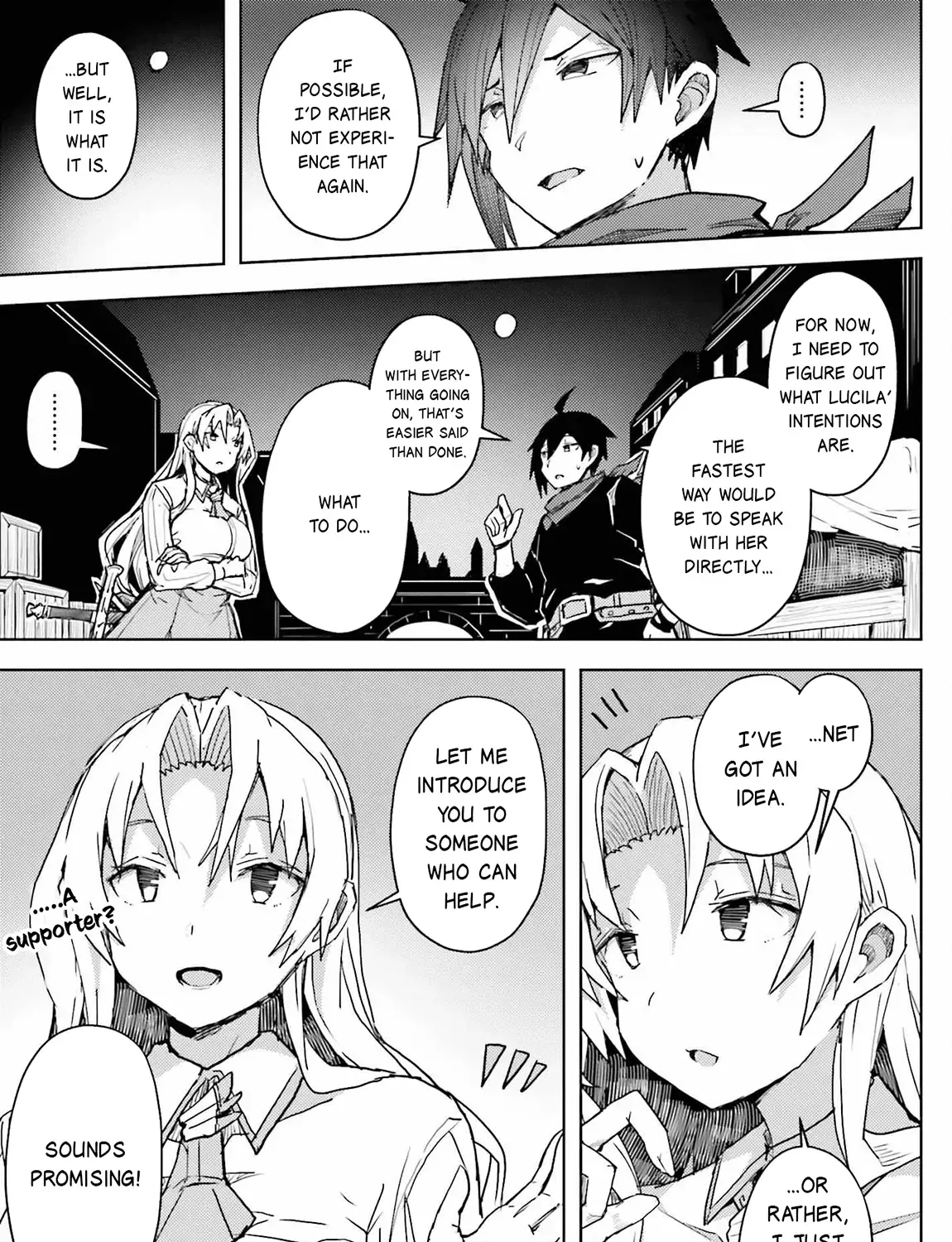A Heroic Tale About Starting With a Personal Relations Cheat(Ability) and Letting Others Do the Job Chapter 12 page 34 - 