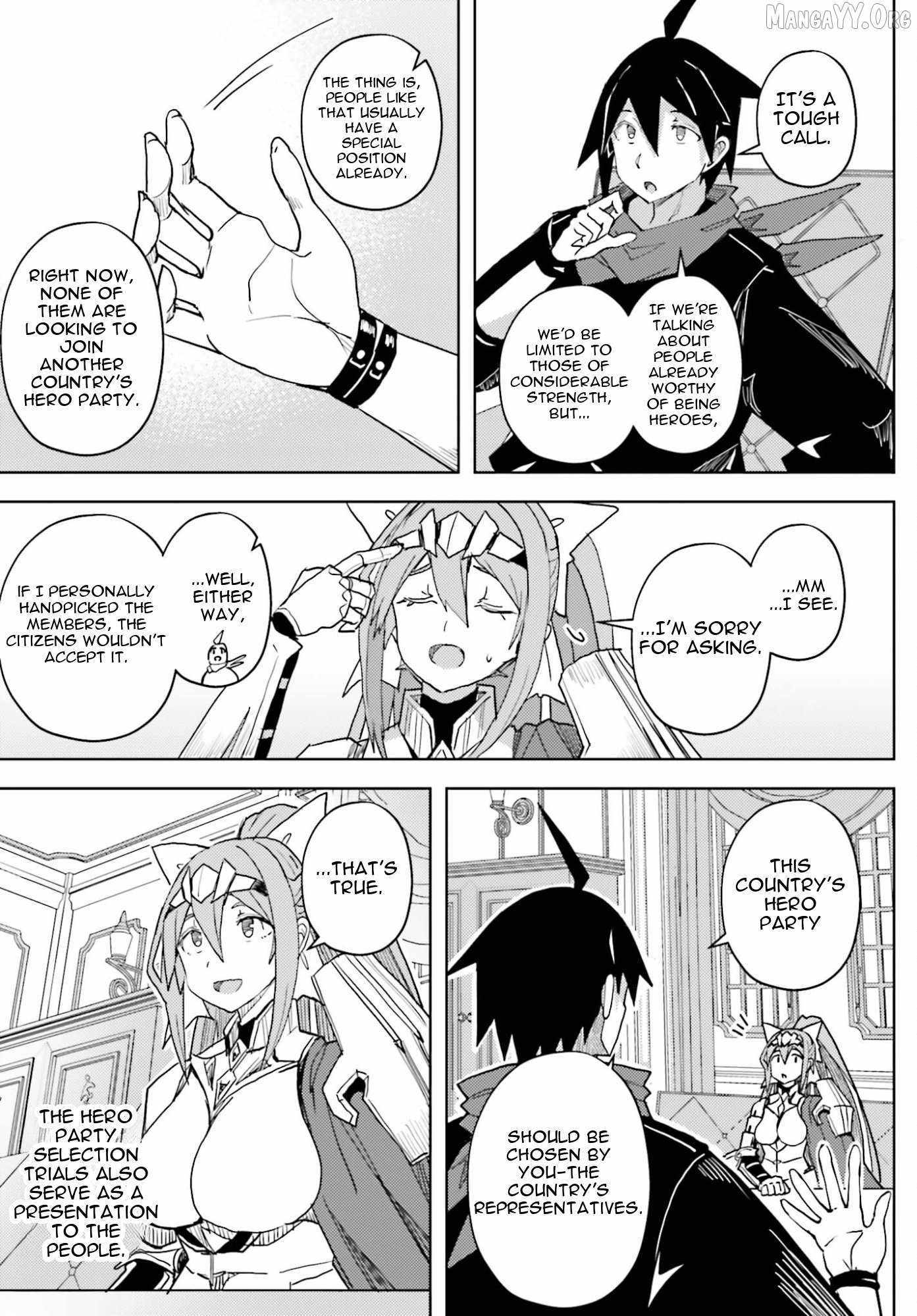 A Heroic Tale About Starting With a Personal Relations Cheat(Ability) and Letting Others Do the Job Chapter 38 page 16 - 