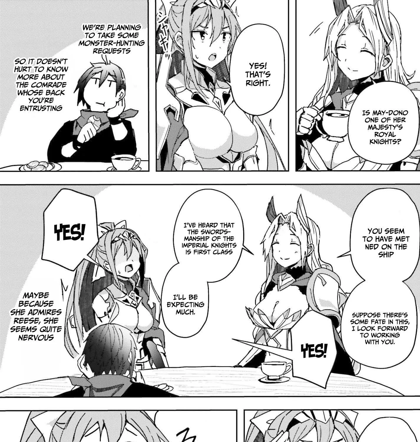 A Heroic Tale About Starting With a Personal Relations Cheat(Ability) and Letting Others Do the Job Chapter 5 page 36 - 