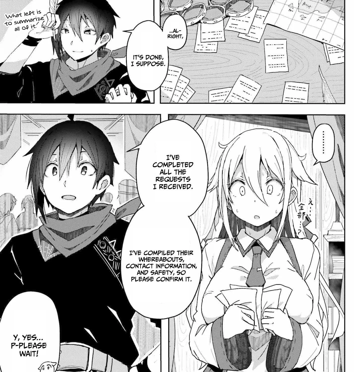 A Heroic Tale About Starting With a Personal Relations Cheat(Ability) and Letting Others Do the Job Chapter 6 page 22 - 