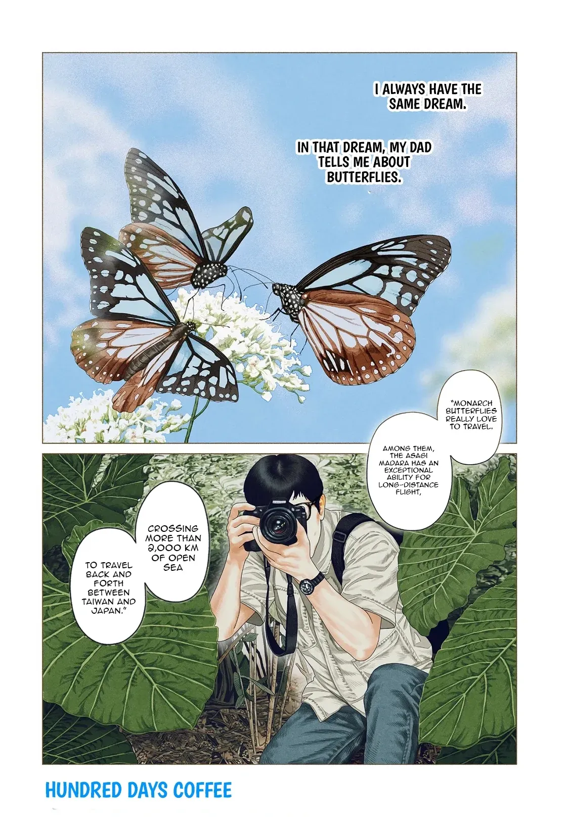 A Hundred Days Coffee Chapter 1.1 page 2 - 
