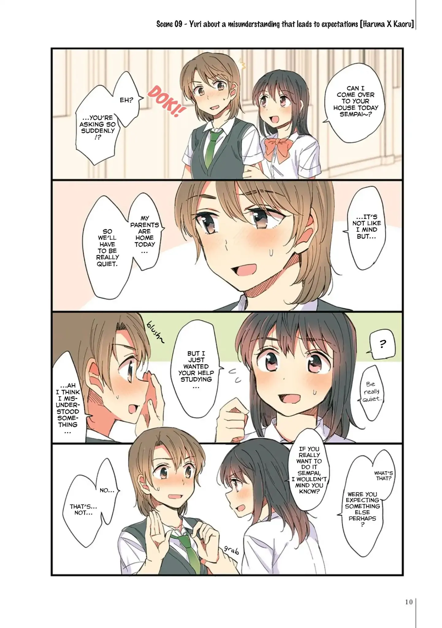 A Hundred Scenes of Girls Love Chapter 1 page 12 - 