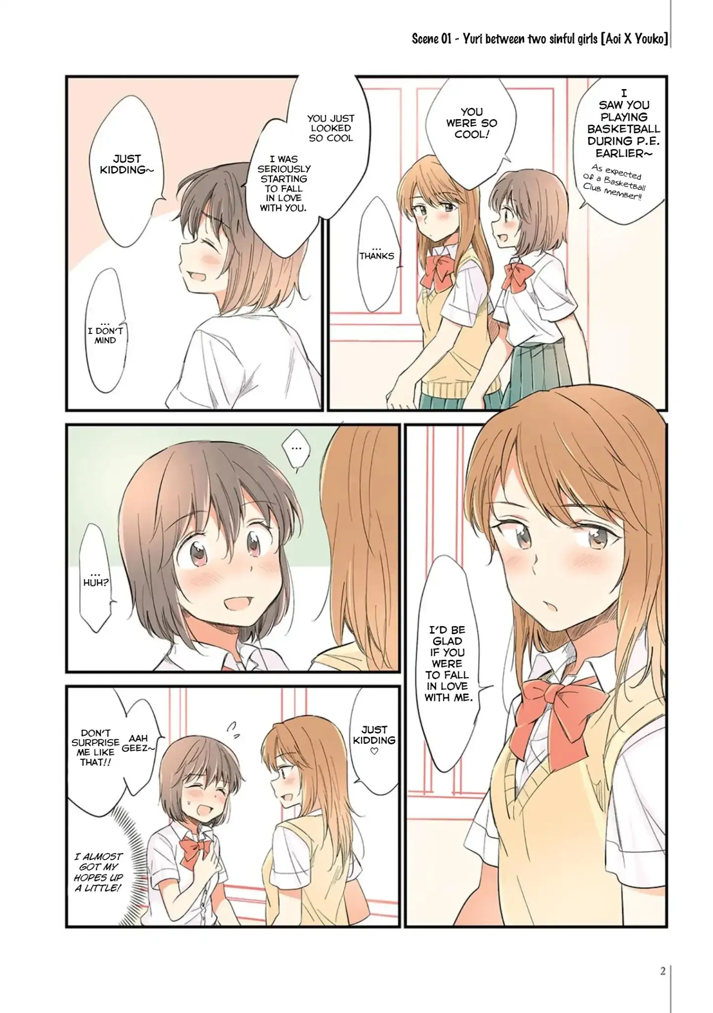A Hundred Scenes of Girls Love Chapter 1 page 4 - 