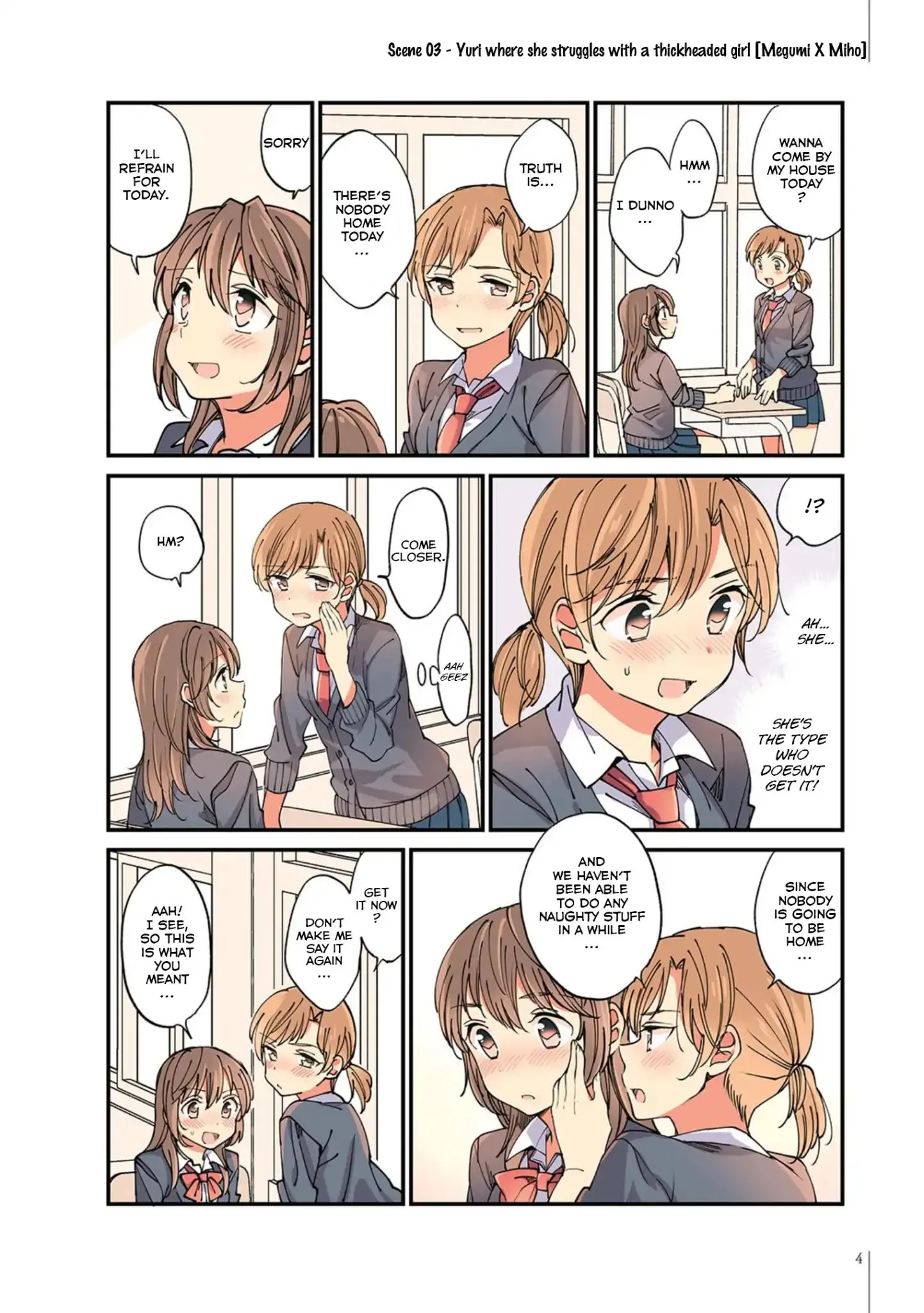 A Hundred Scenes of Girls Love Chapter 1 page 6 - 