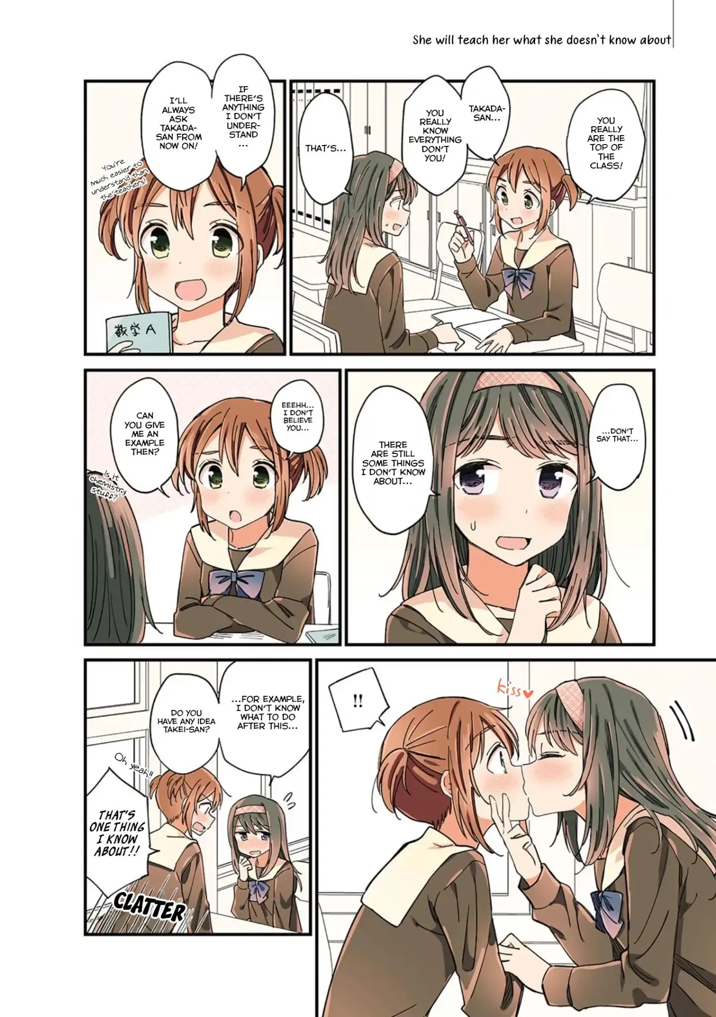 A Hundred Scenes of Girls Love Chapter 14 page 8 - 
