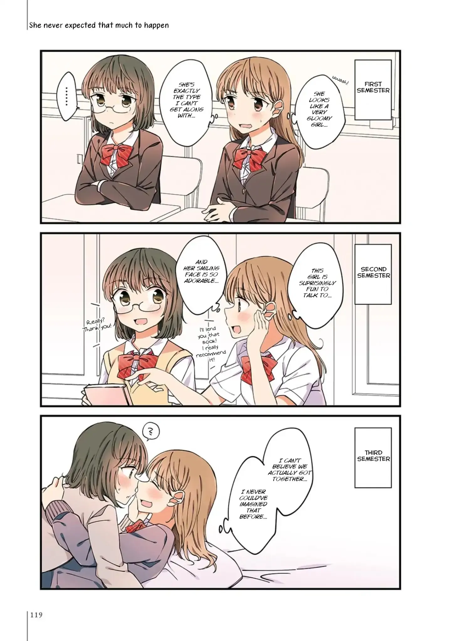 A Hundred Scenes of Girls Love Chapter 18 page 3 - 