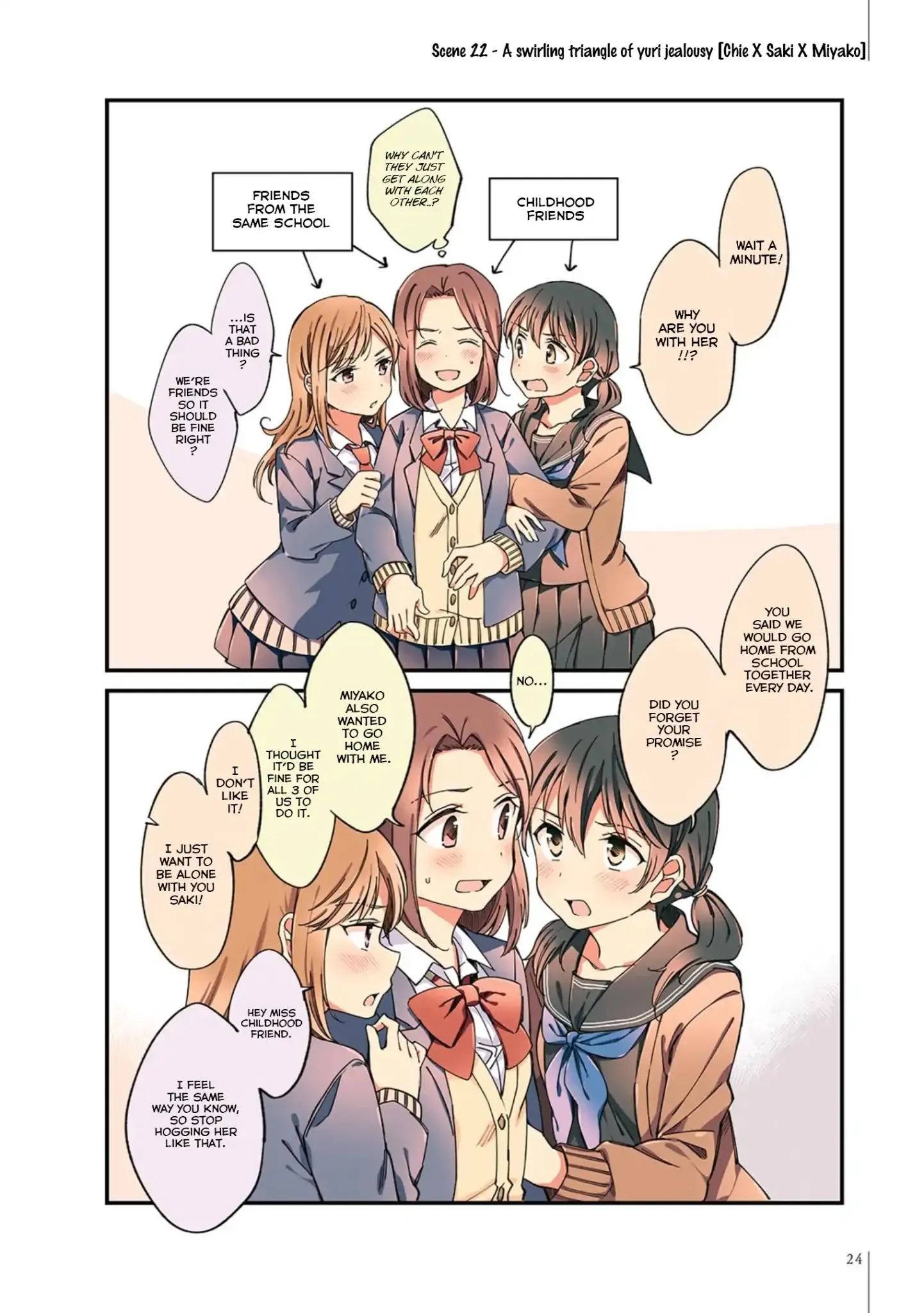 A Hundred Scenes of Girls Love Chapter 2 page 2 - 