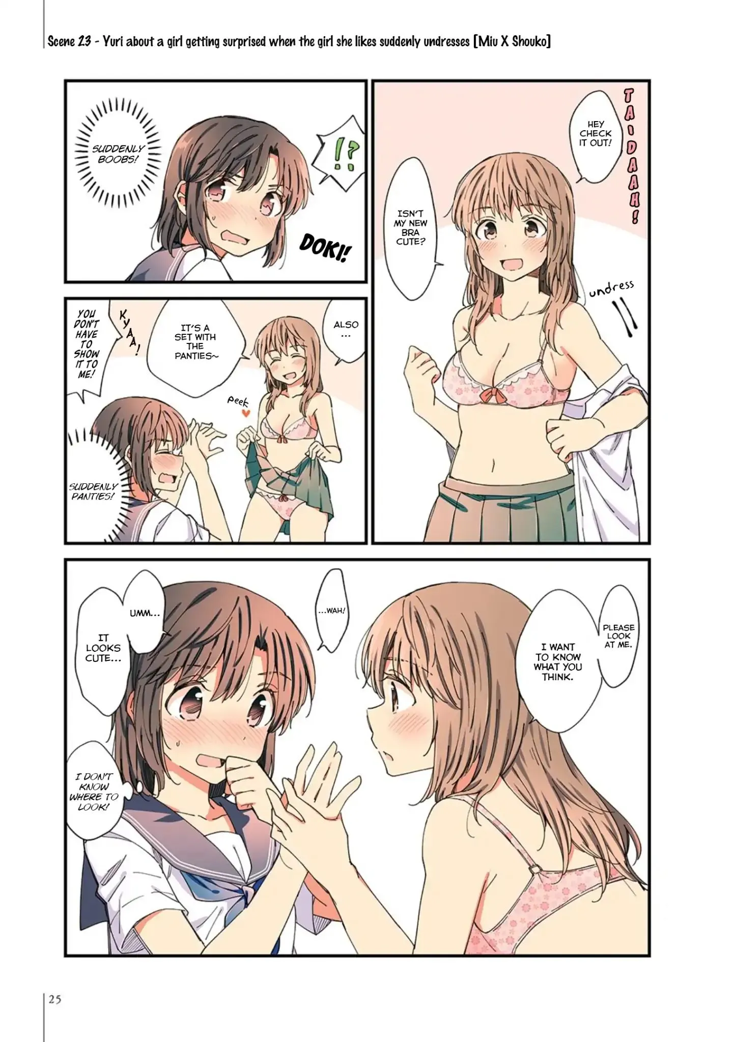A Hundred Scenes of Girls Love Chapter 2 page 3 - 