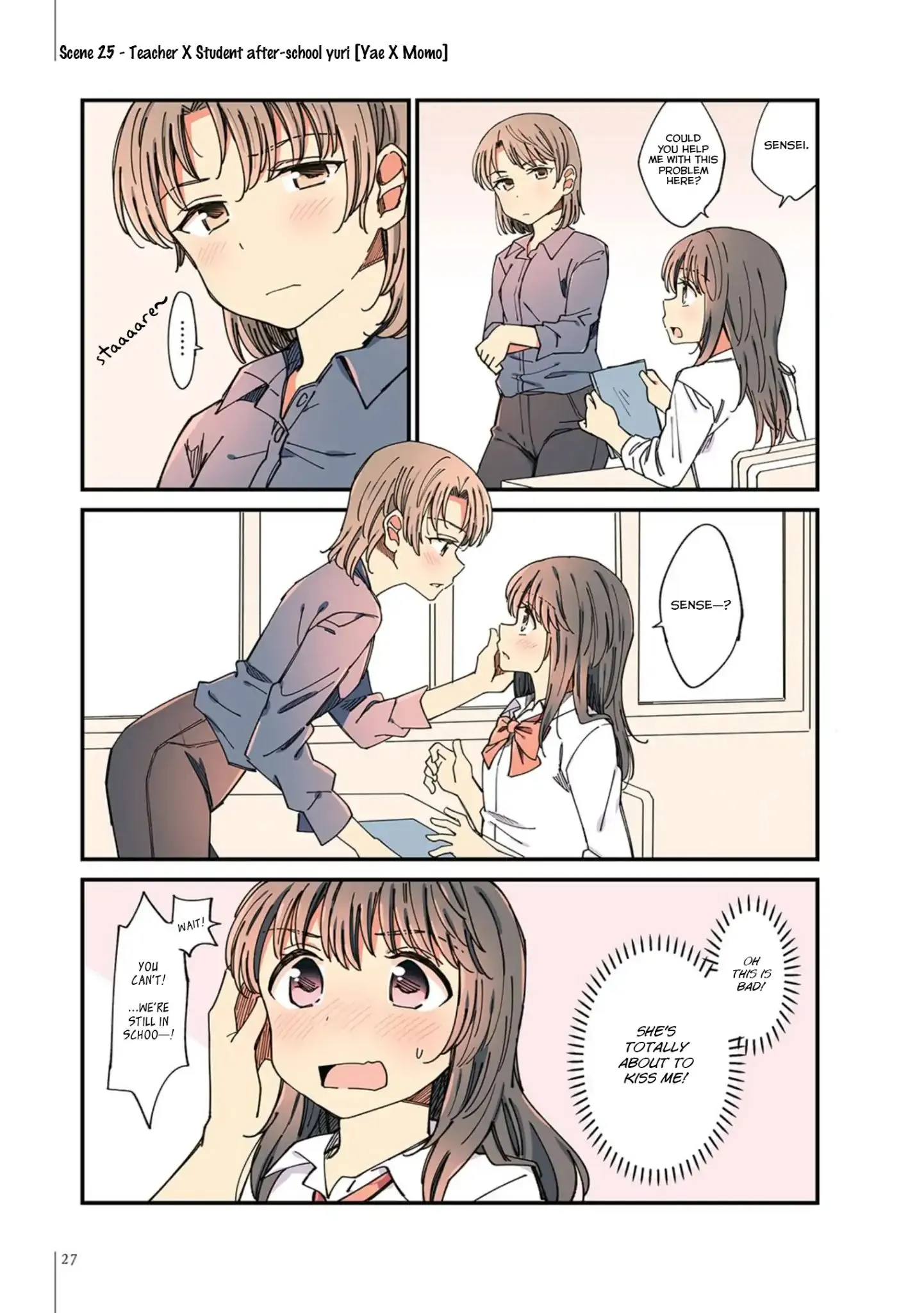 A Hundred Scenes of Girls Love Chapter 2 page 5 - 