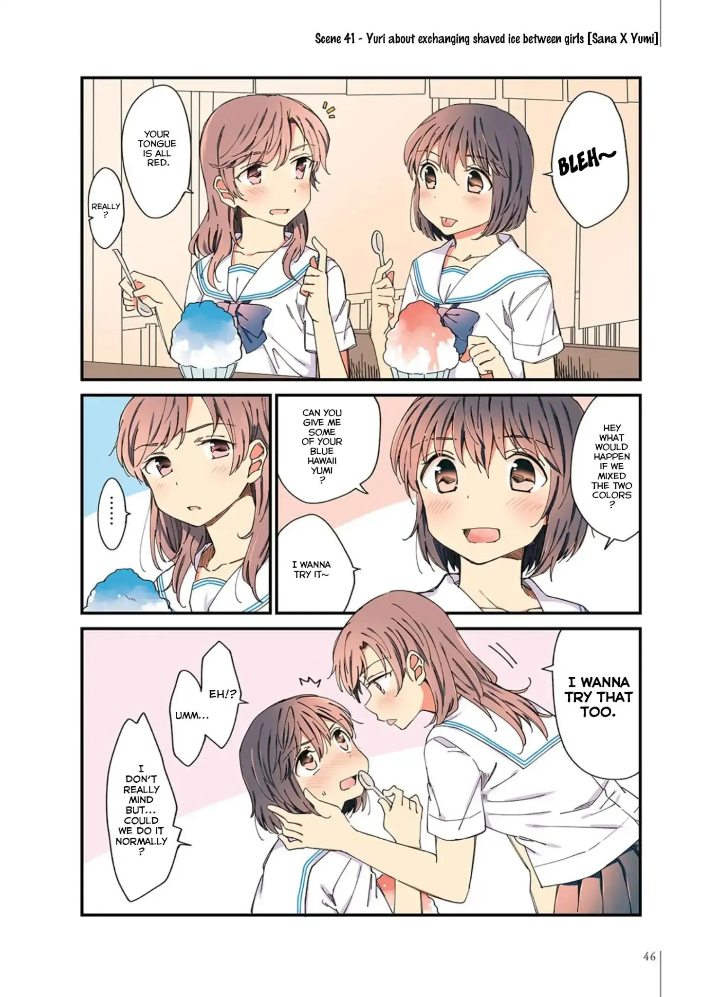 A Hundred Scenes of Girls Love Chapter 3 page 1 - 