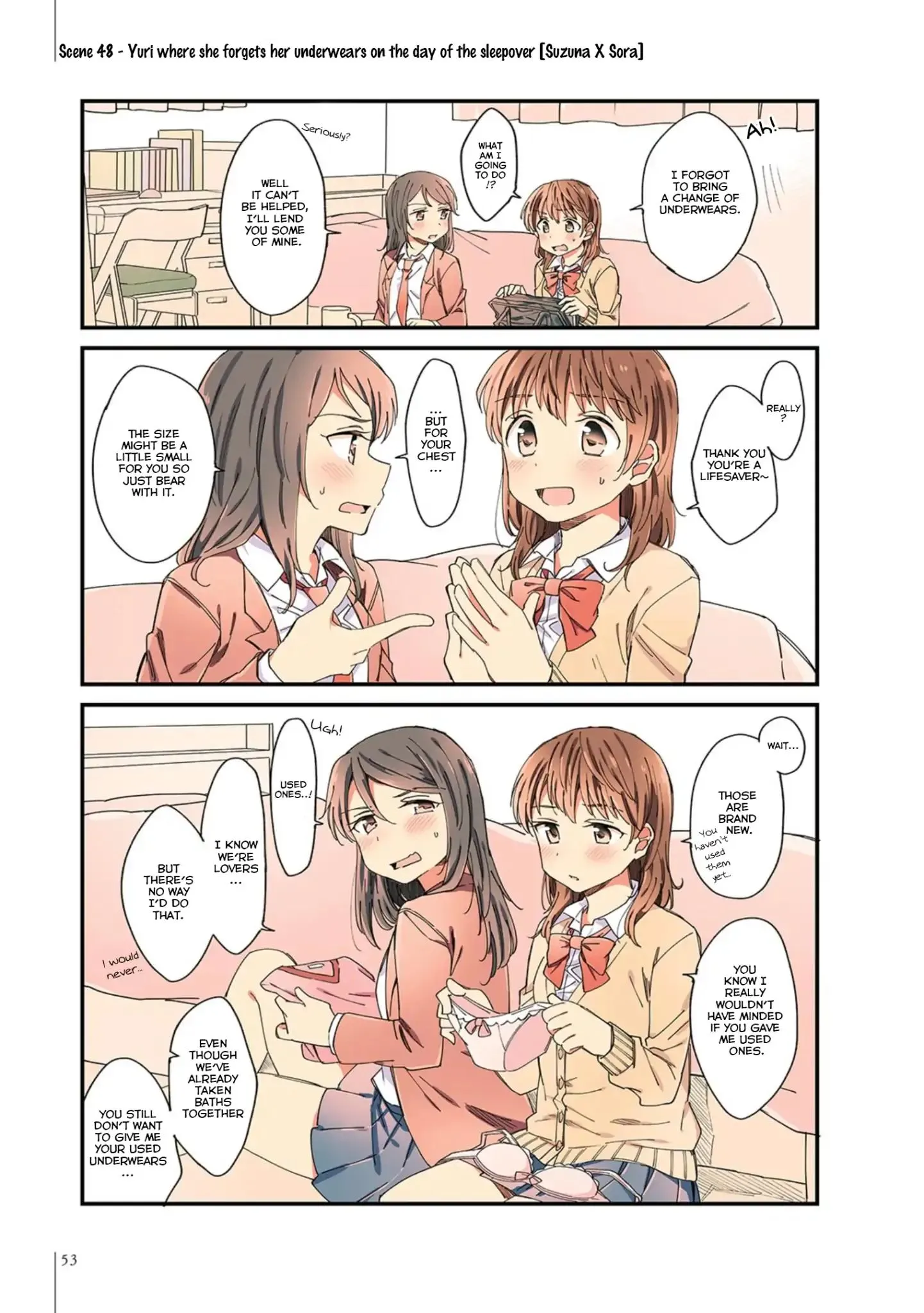A Hundred Scenes of Girls Love Chapter 3 page 8 - 