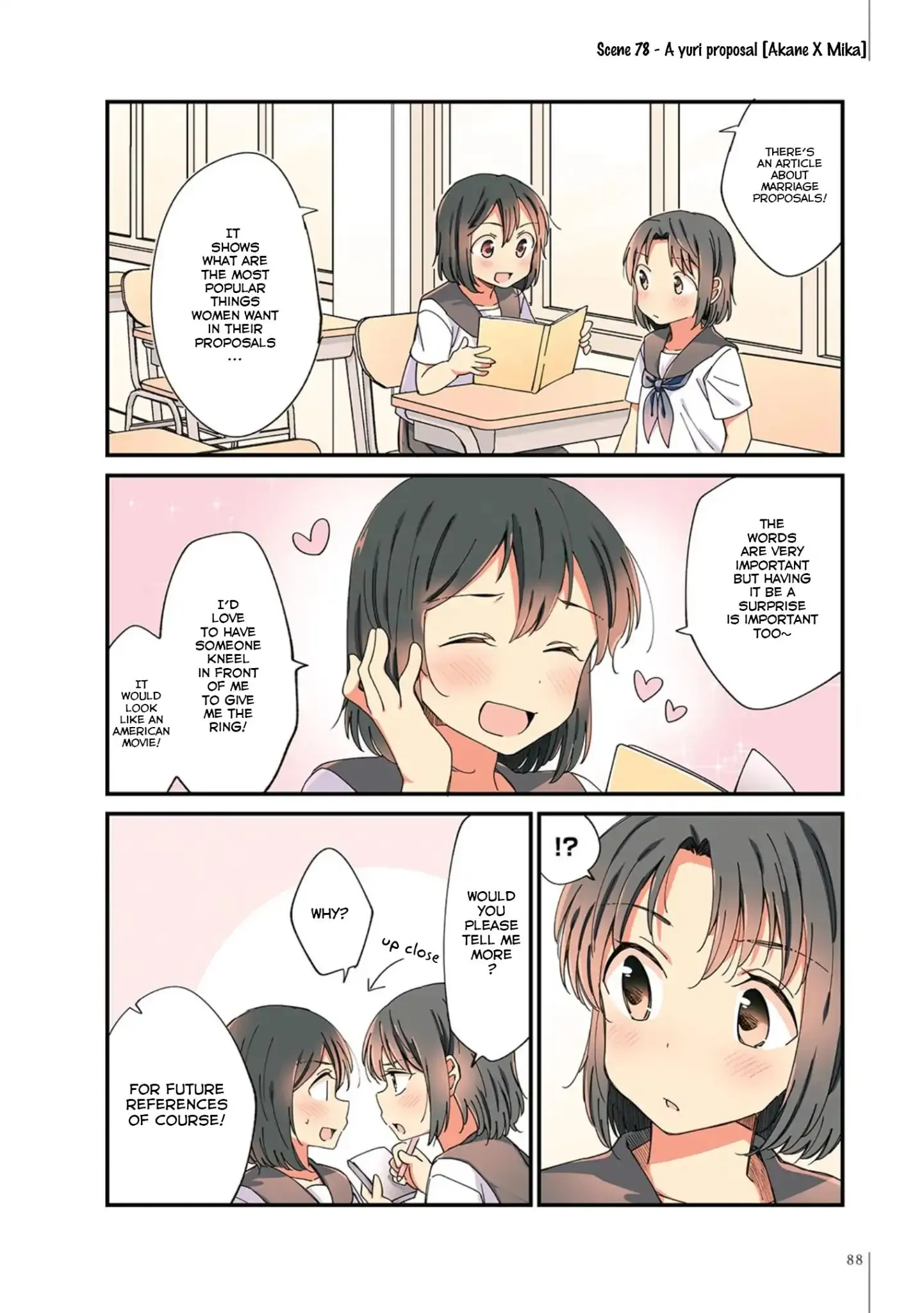 A Hundred Scenes of Girls Love Chapter 4 page 22 - 