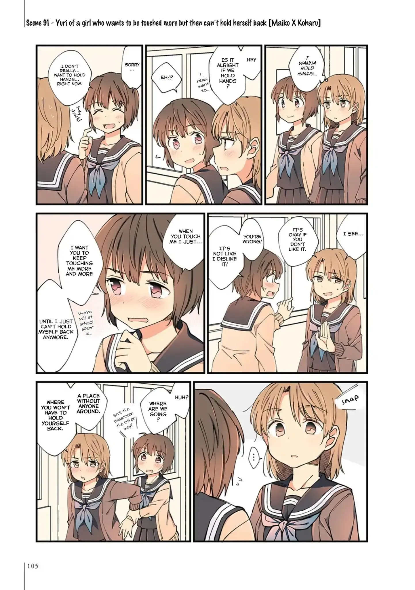 A Hundred Scenes of Girls Love Chapter 6 page 1 - 